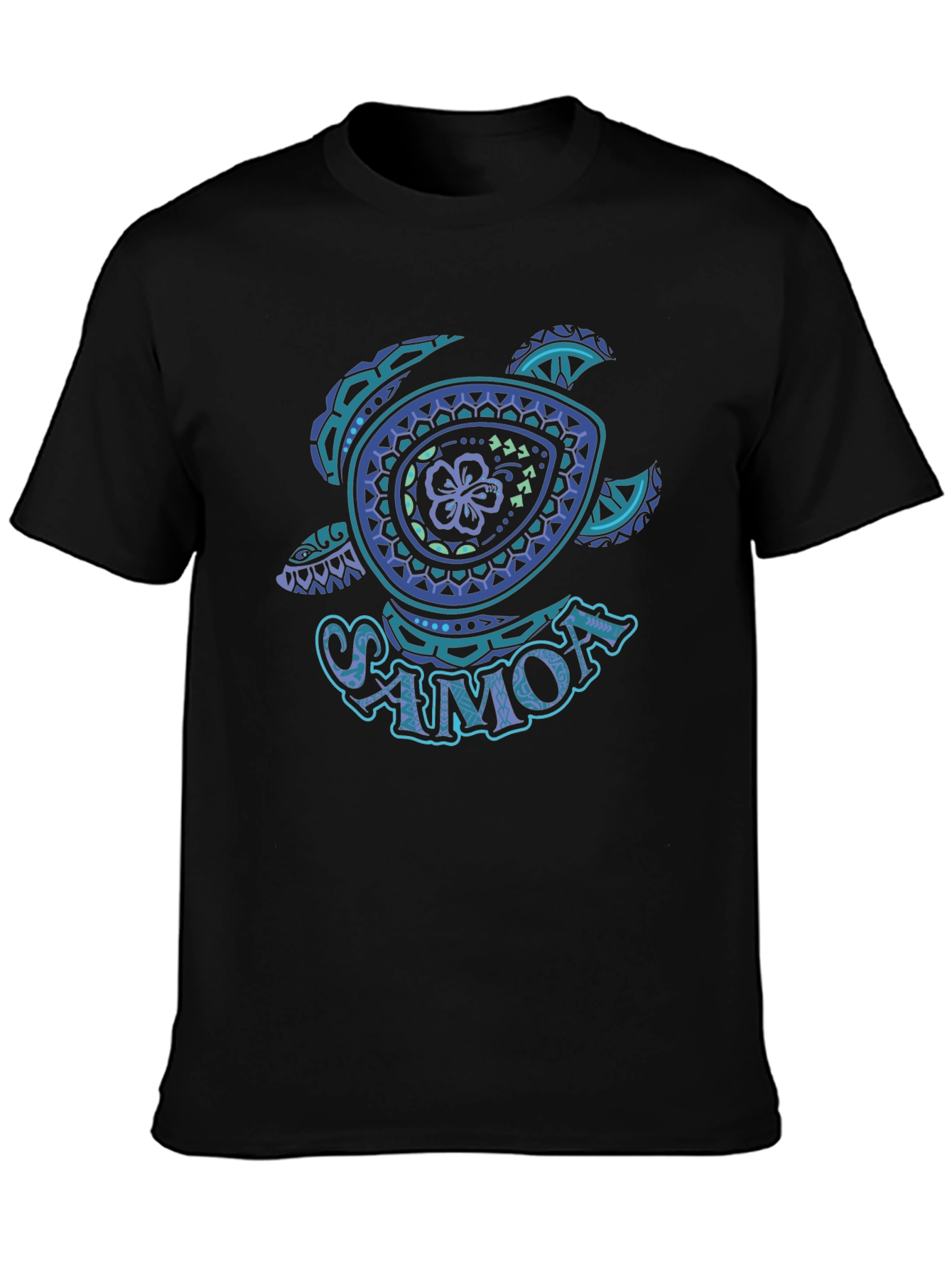 Samoa Turtle Graphic Tee - Island Style