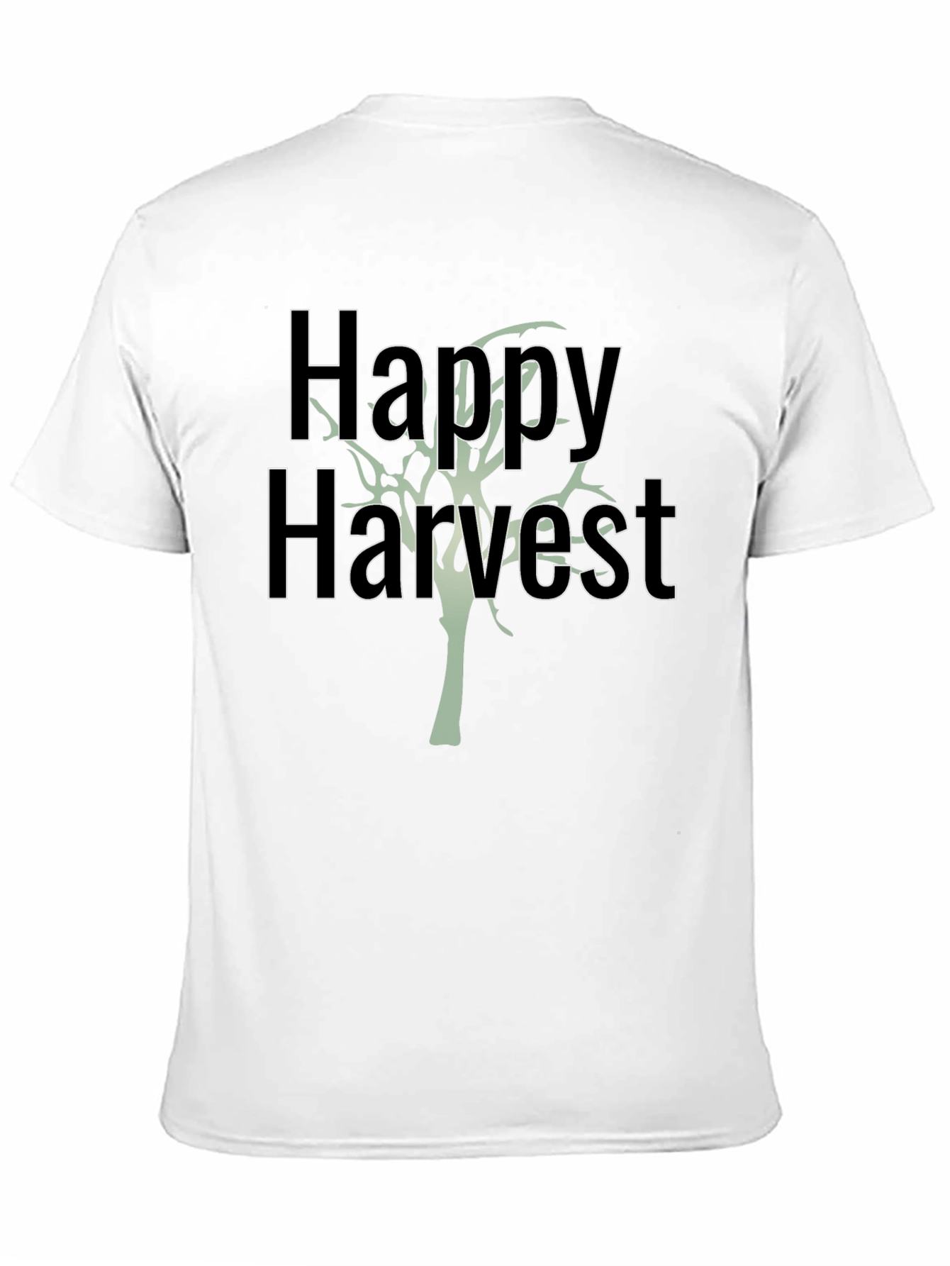 Happy Harvest Black Graphic Tee