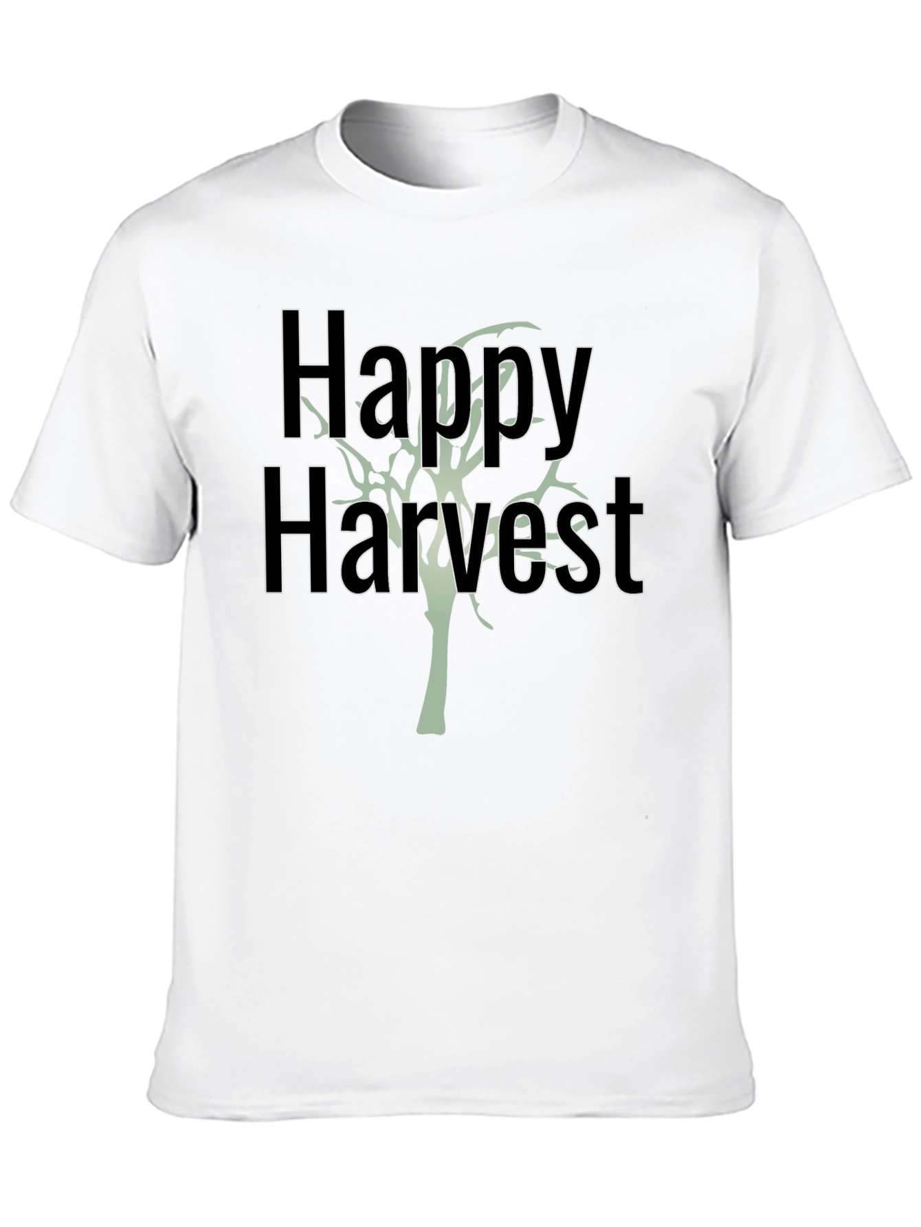 Happy Harvest Black Graphic Tee
