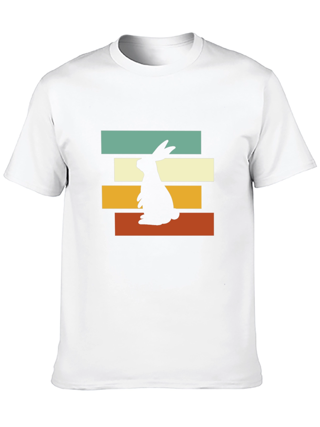 Retro Rabbit Graphic Tee - Easter Apparel