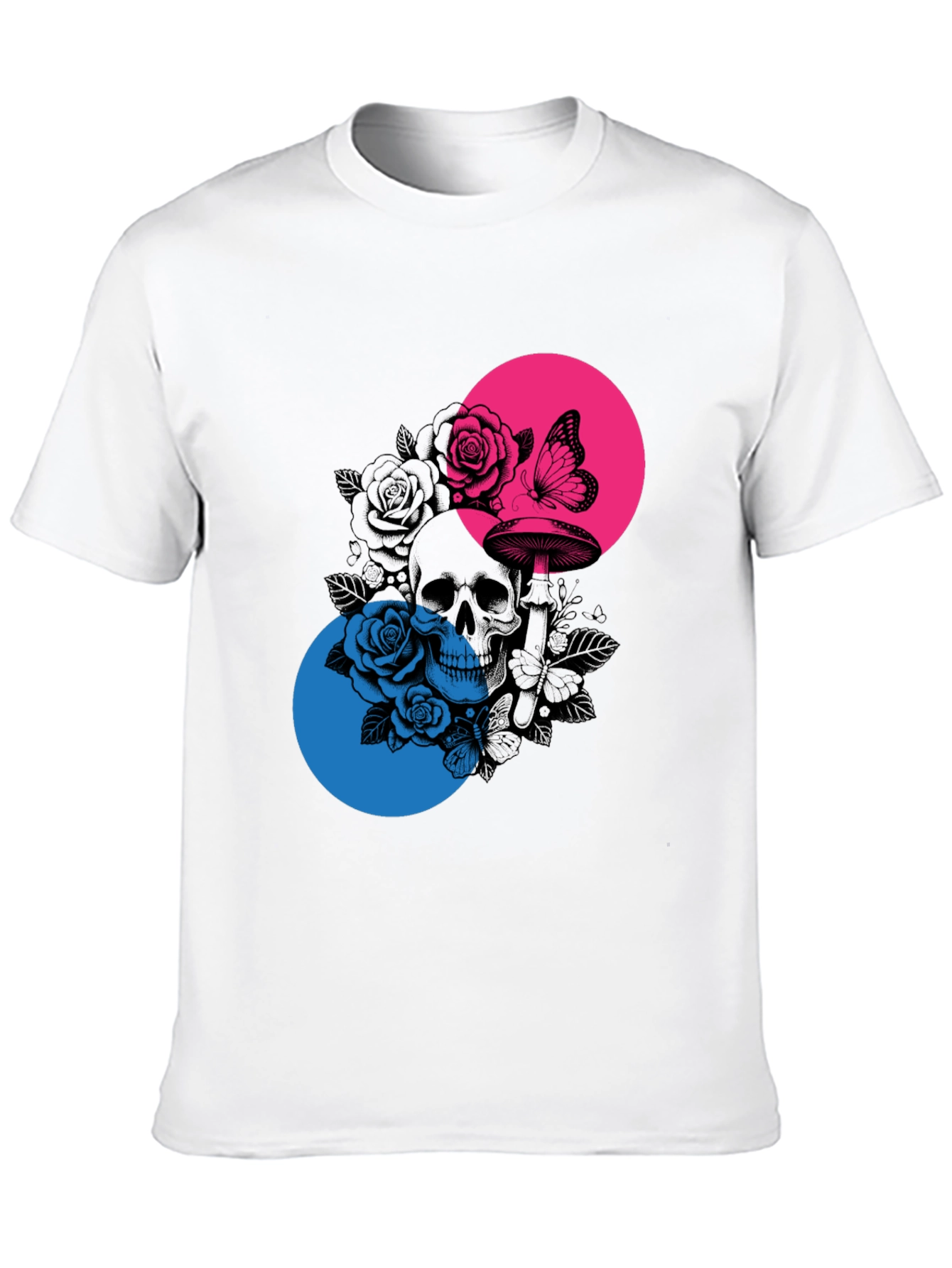 Skull & Roses Graphic Tee