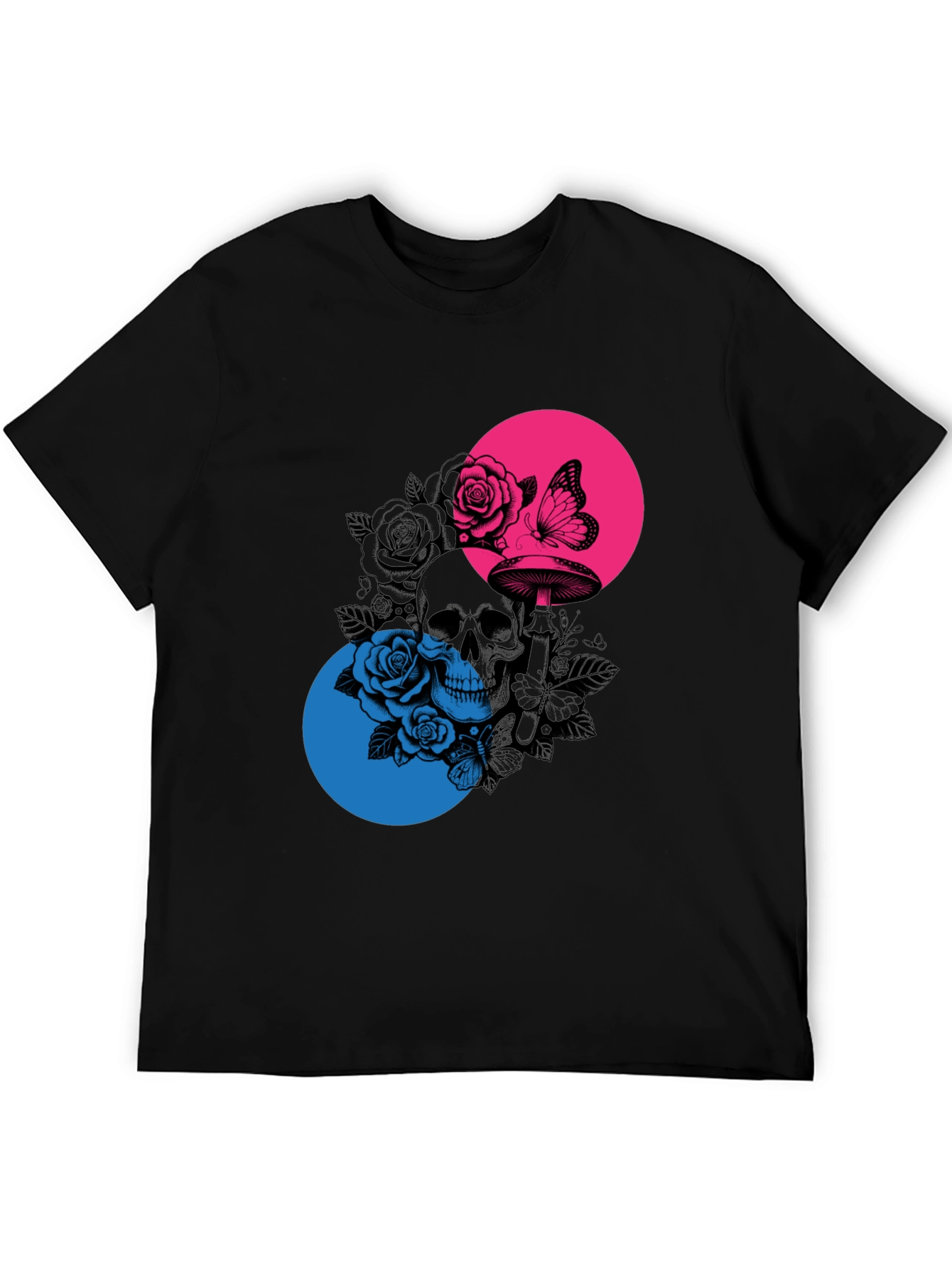 Skull & Roses Graphic Tee