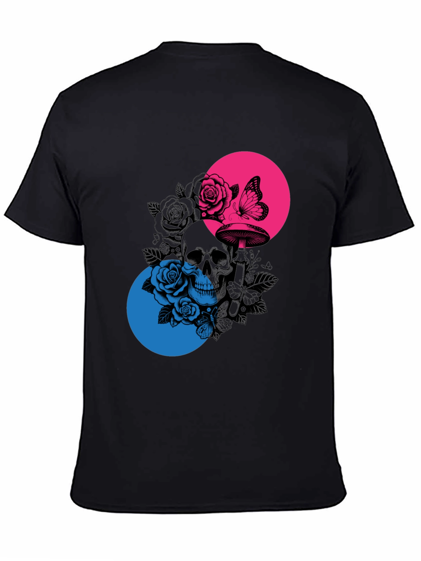 Skull & Roses Graphic Tee