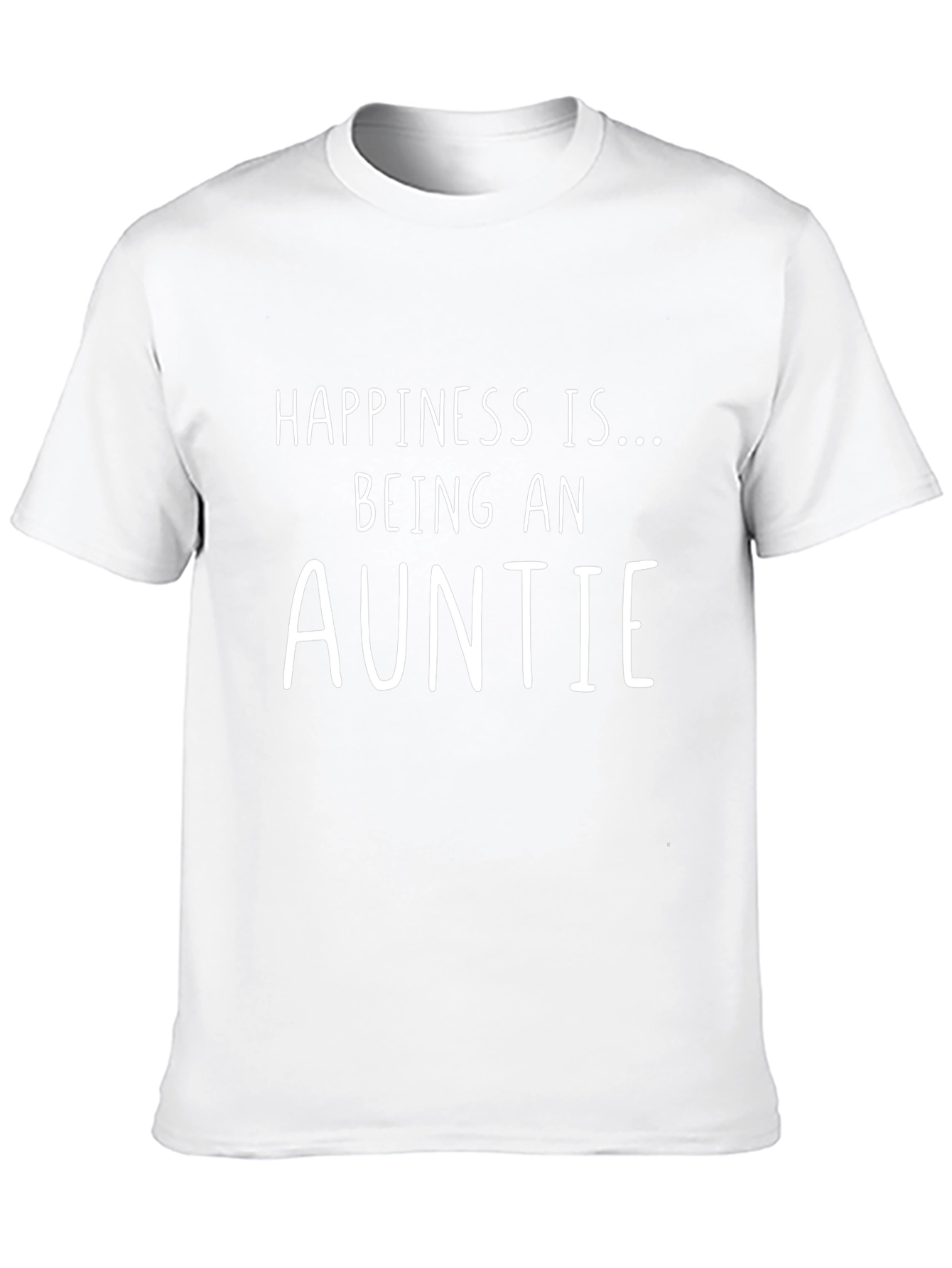 Happiness Is... Being An Auntie - Novelty T-Shirt