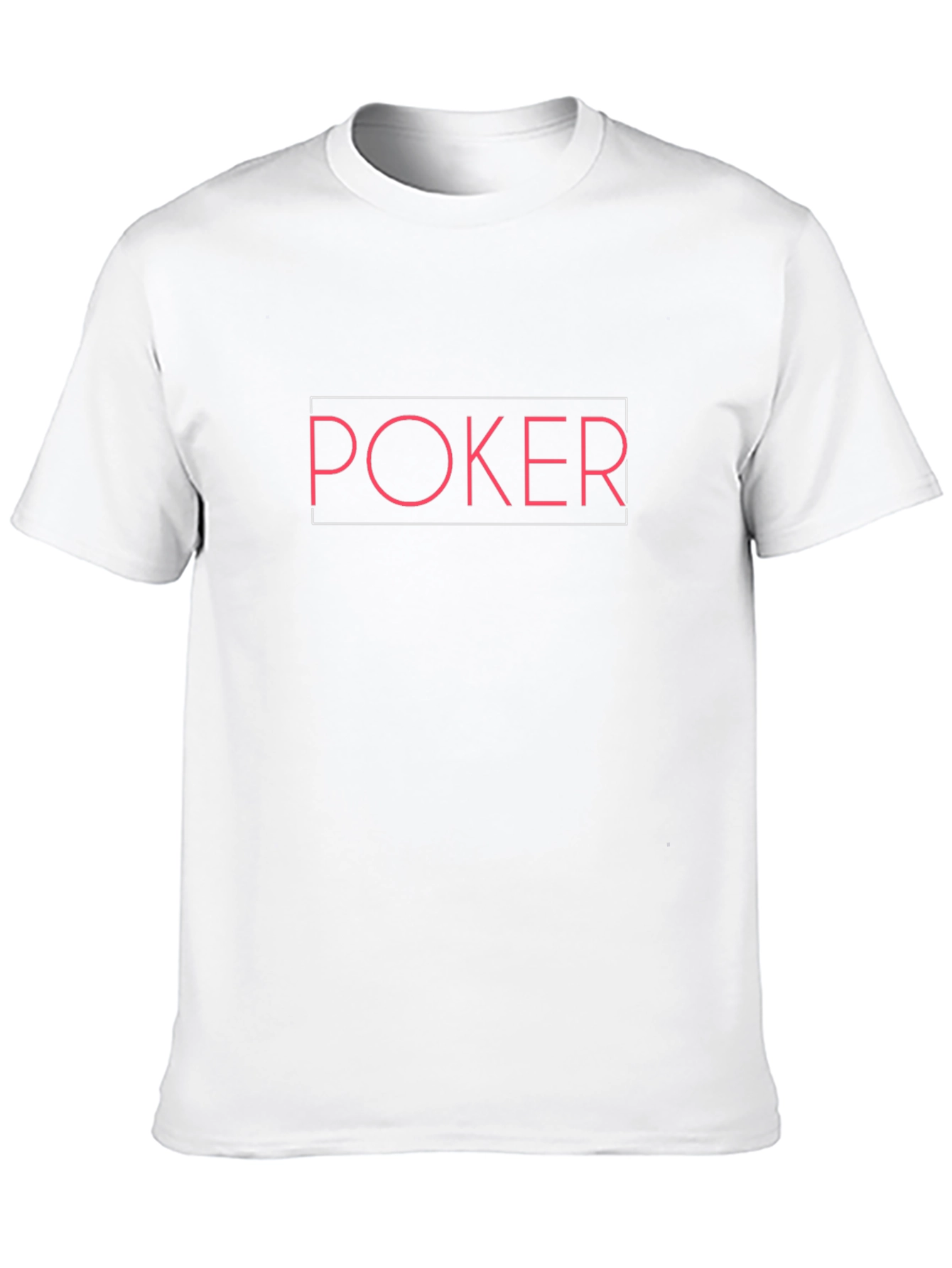 Poker Graphic Tee - Black Cotton