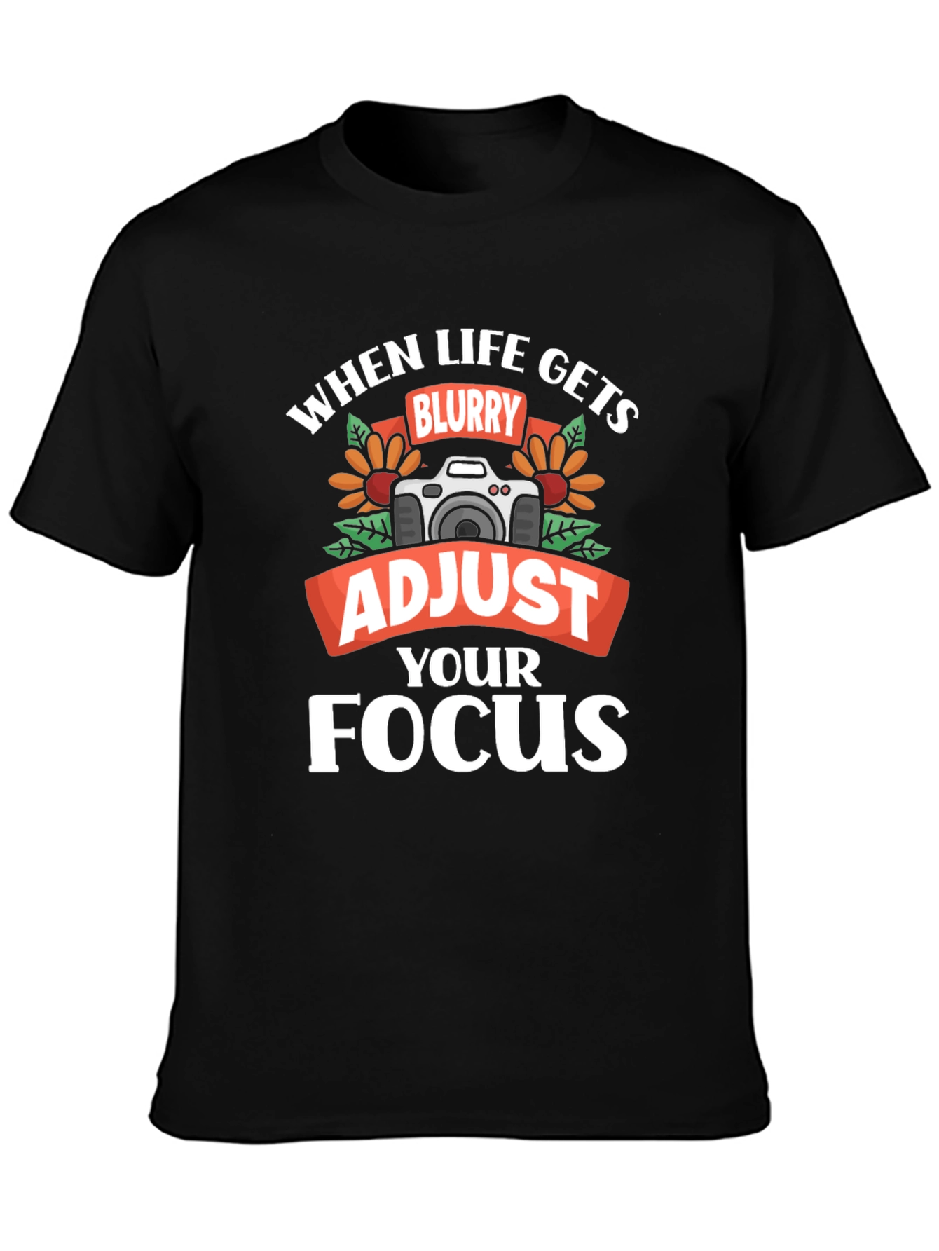 Adjust Your Focus Graphic T-Shirt