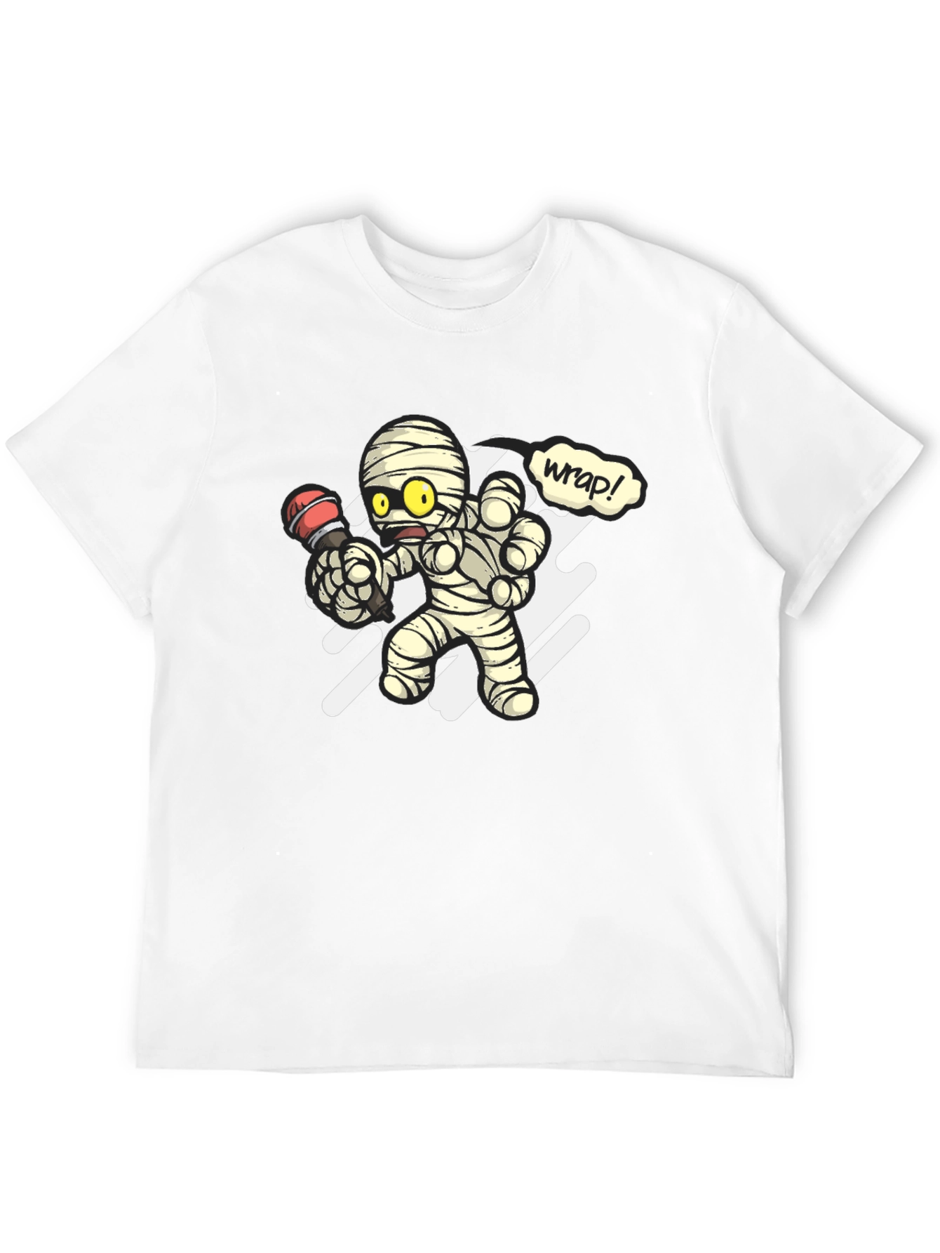 Mummy Rapper Graphic T-Shirt - Black