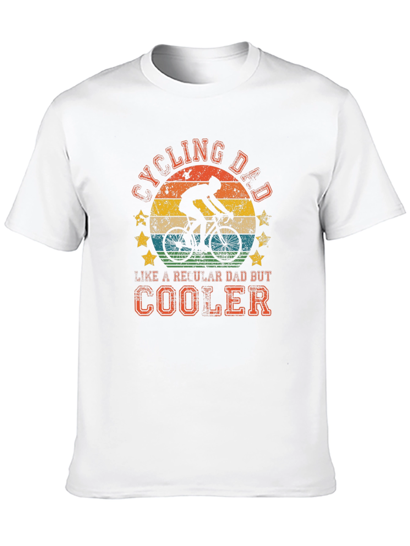 Cycling Dad T-Shirt: Cooler Than a Regular Dad