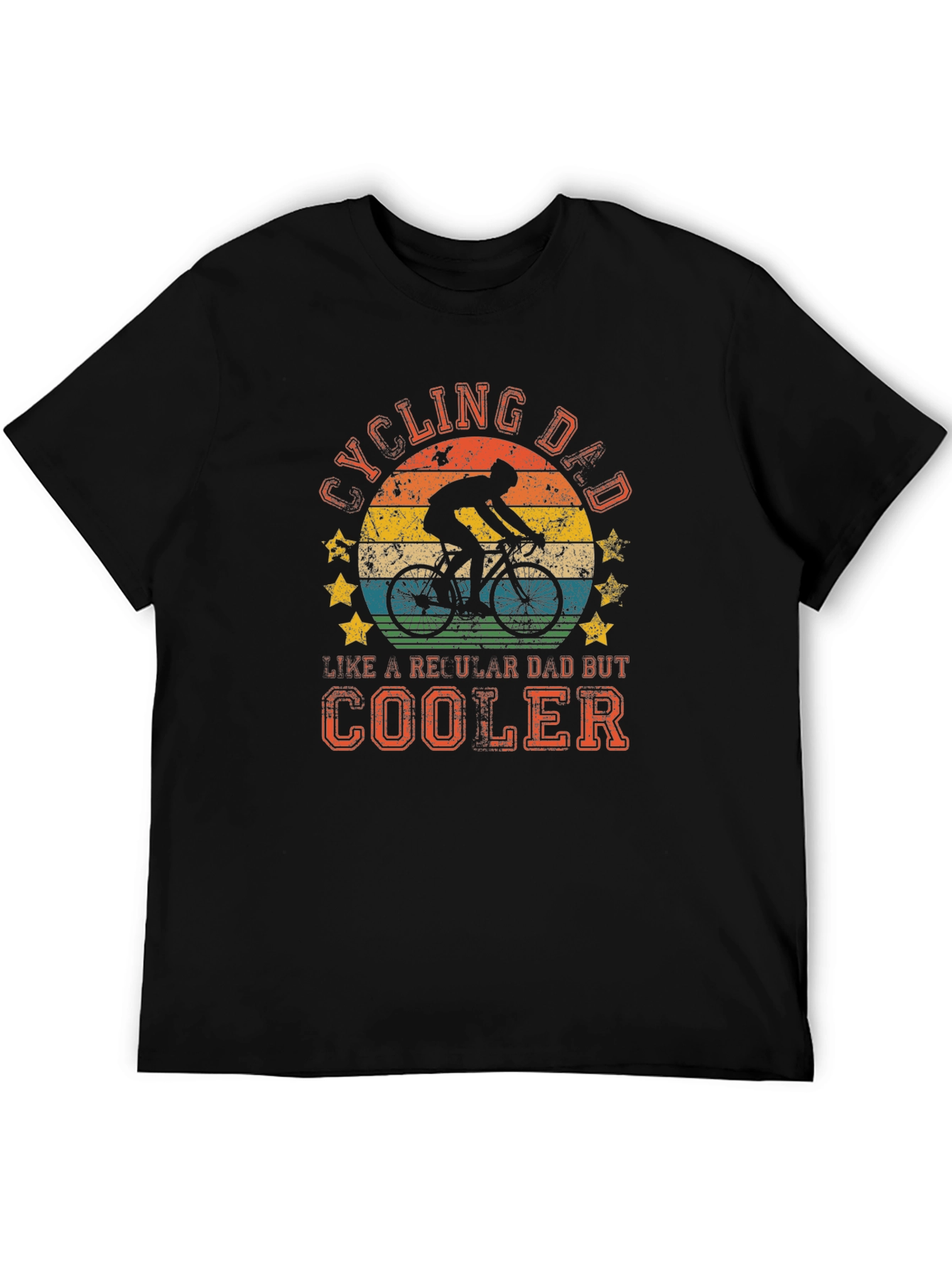 Cycling Dad T-Shirt: Cooler Than a Regular Dad