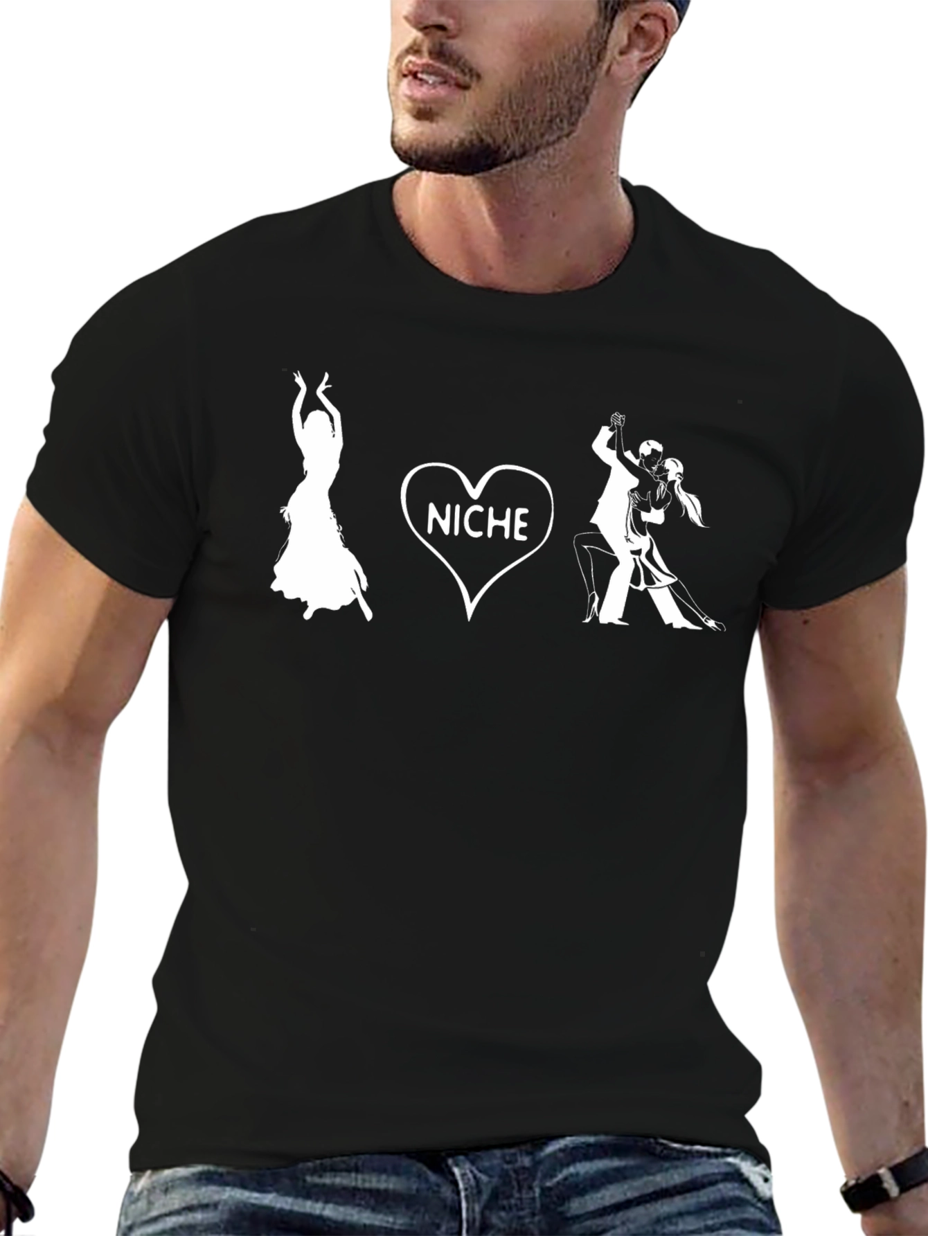 Niche Dance T-Shirt - Black