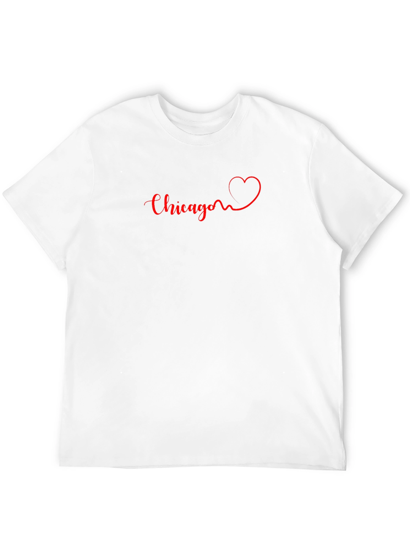 Chicago Heartbeat Graphic Tee - Stylish City Pride