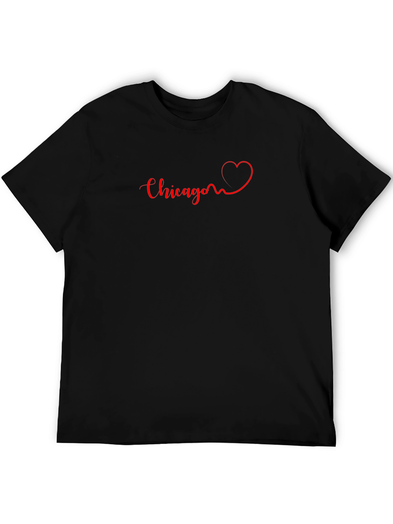 Chicago Heartbeat Graphic Tee - Stylish City Pride
