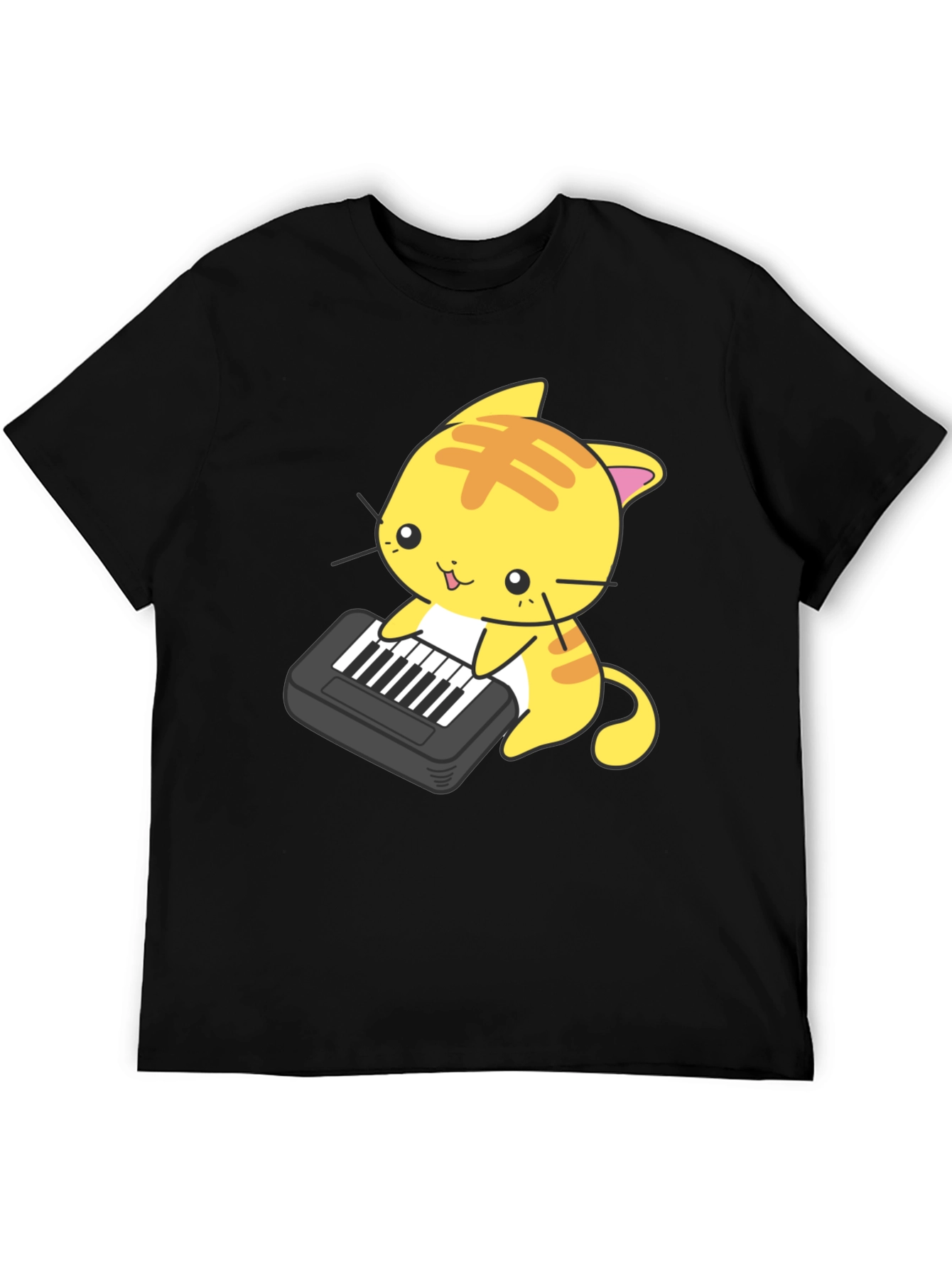 Cute Cat Keyboard T-Shirt
