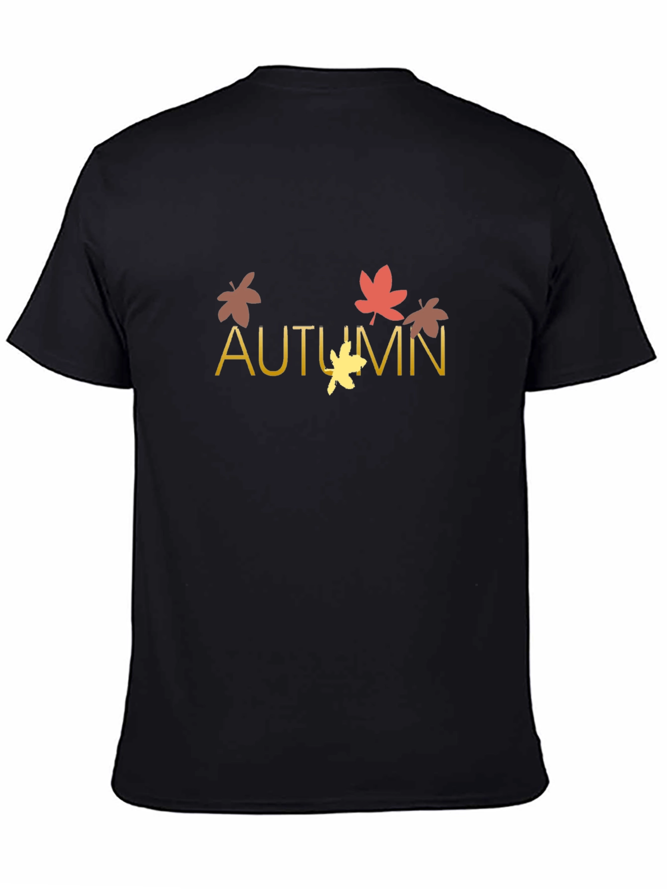 Autumn Leaves Graphic Tee - Cozy Season Style