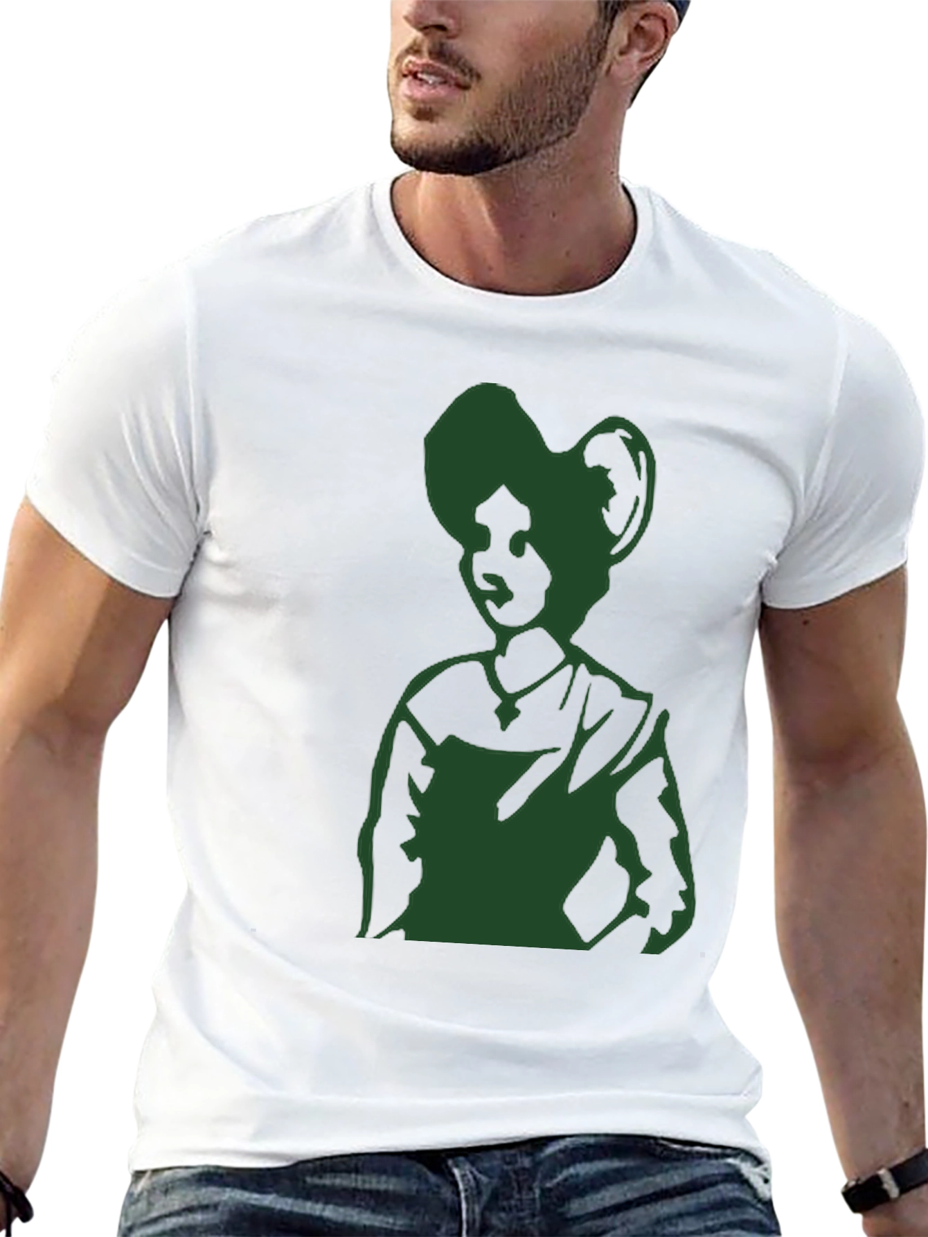 Silhouette Graphic Tee - Soft Cotton Blend
