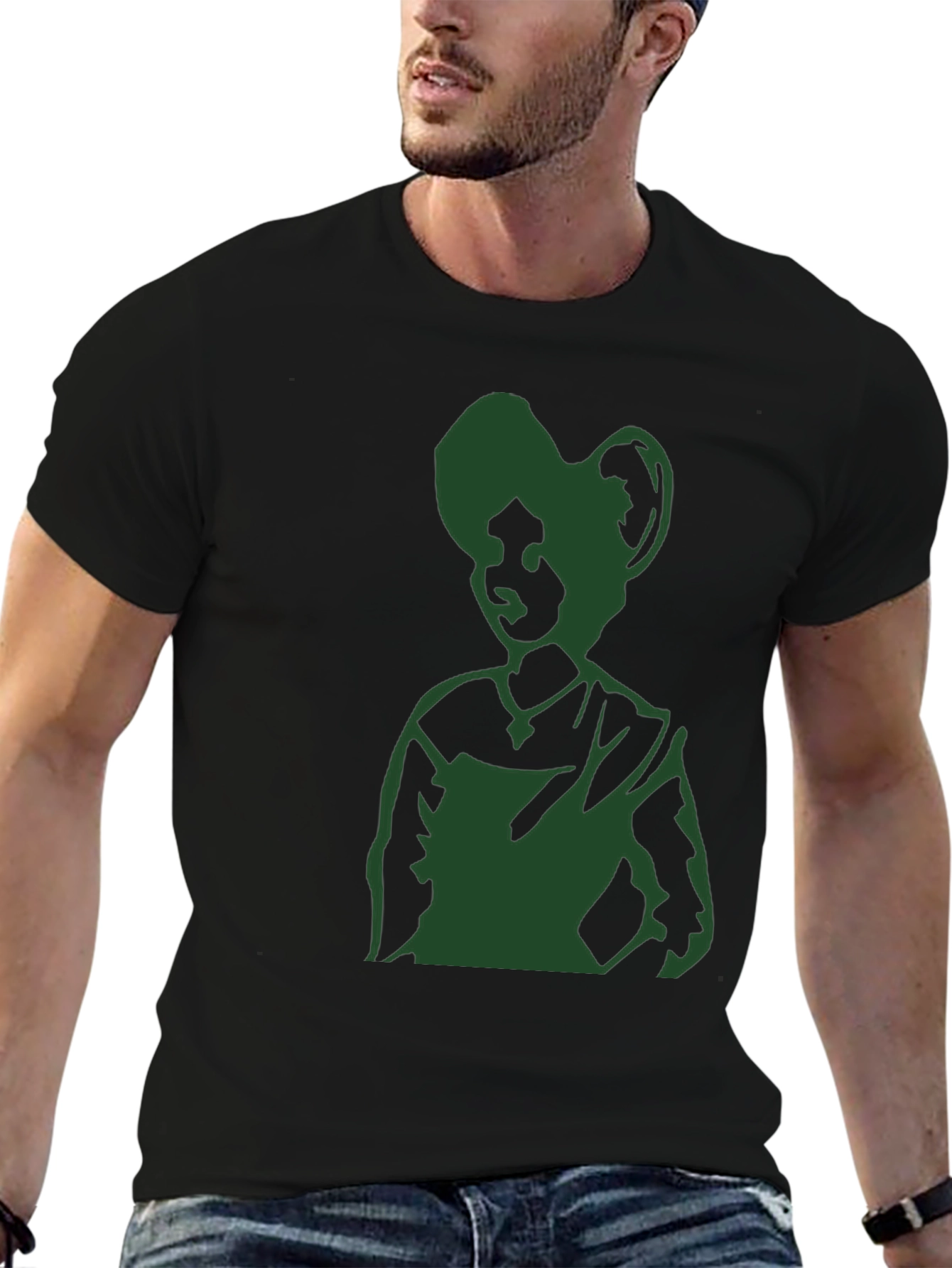 Silhouette Graphic Tee - Soft Cotton Blend