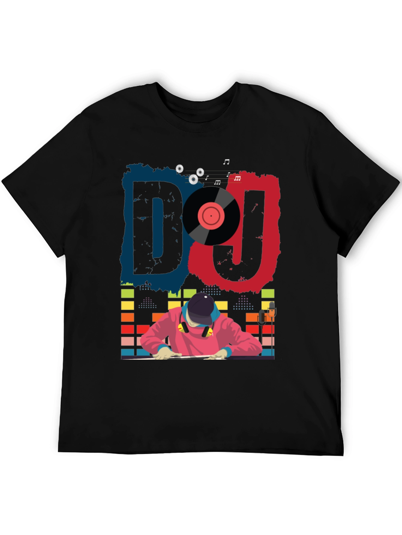 DJ Graphic Tee - Cool Music Lover T-Shirt