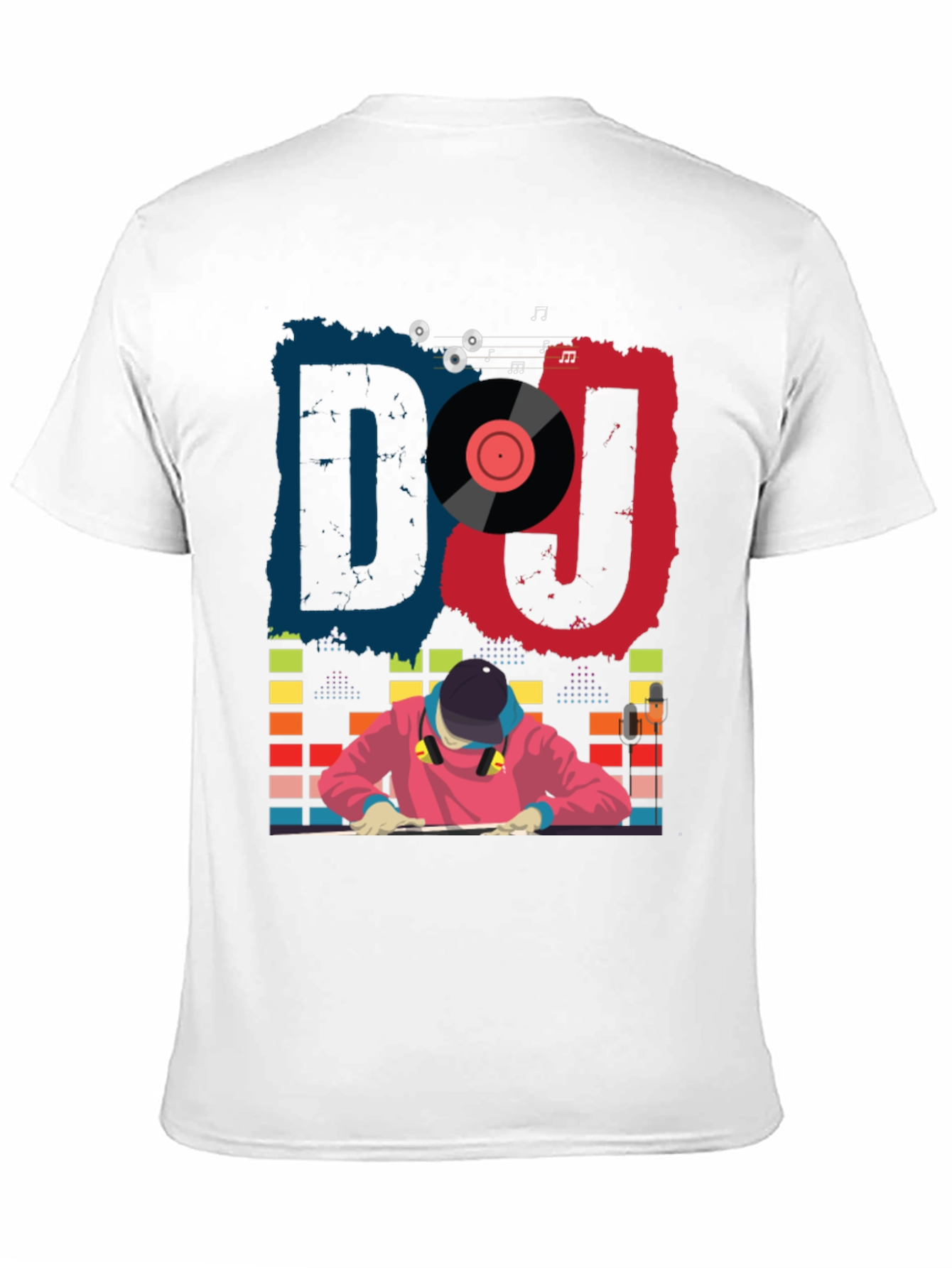 DJ Graphic Tee - Cool Music Lover T-Shirt
