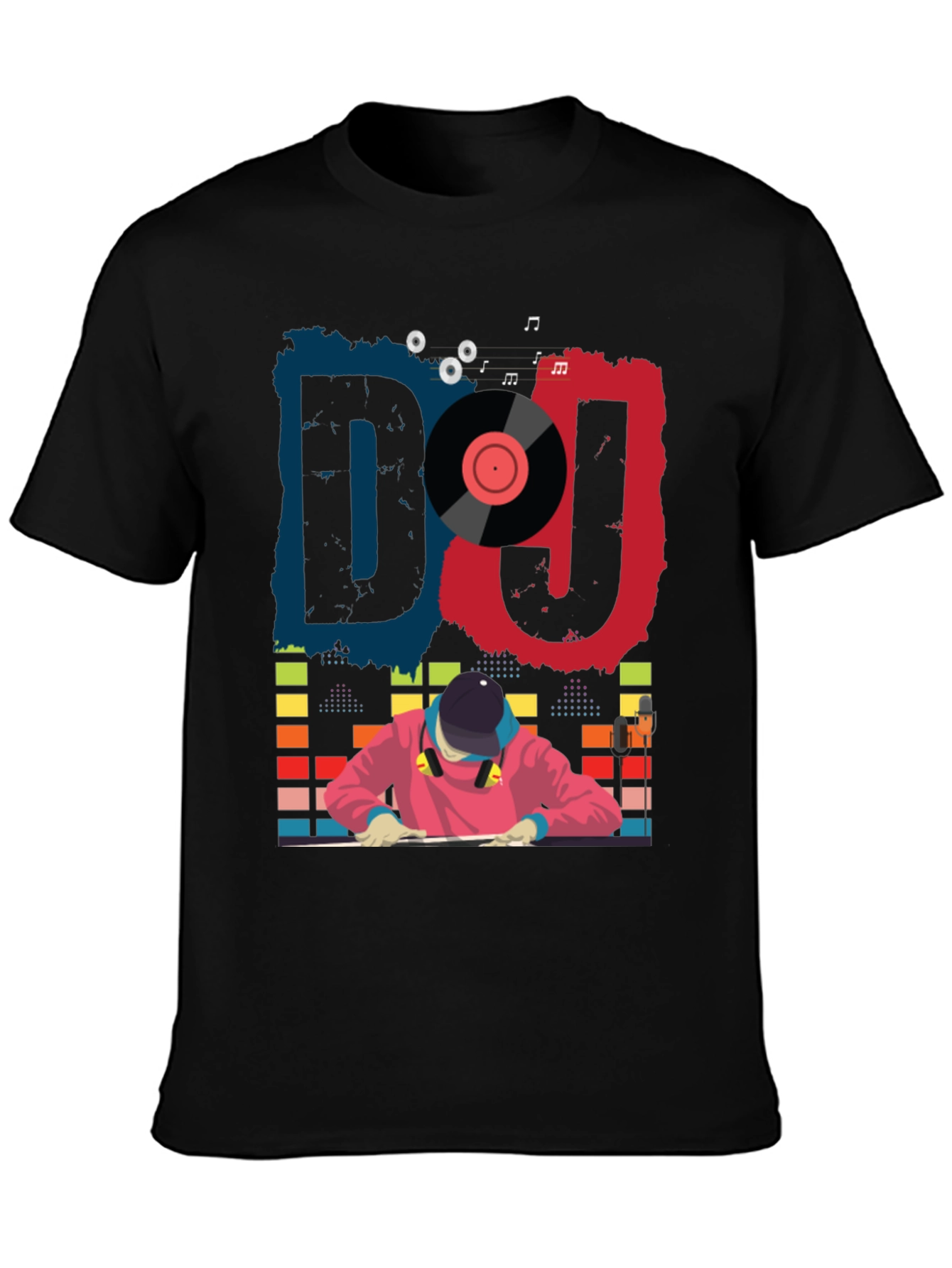 DJ Graphic Tee - Cool Music Lover T-Shirt