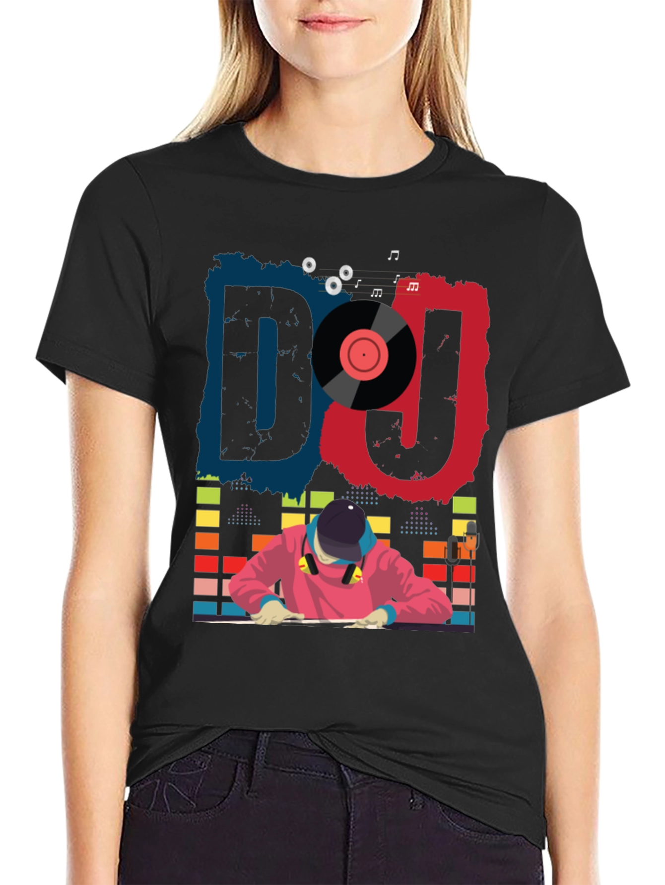 DJ Graphic Tee - Cool Music Lover T-Shirt
