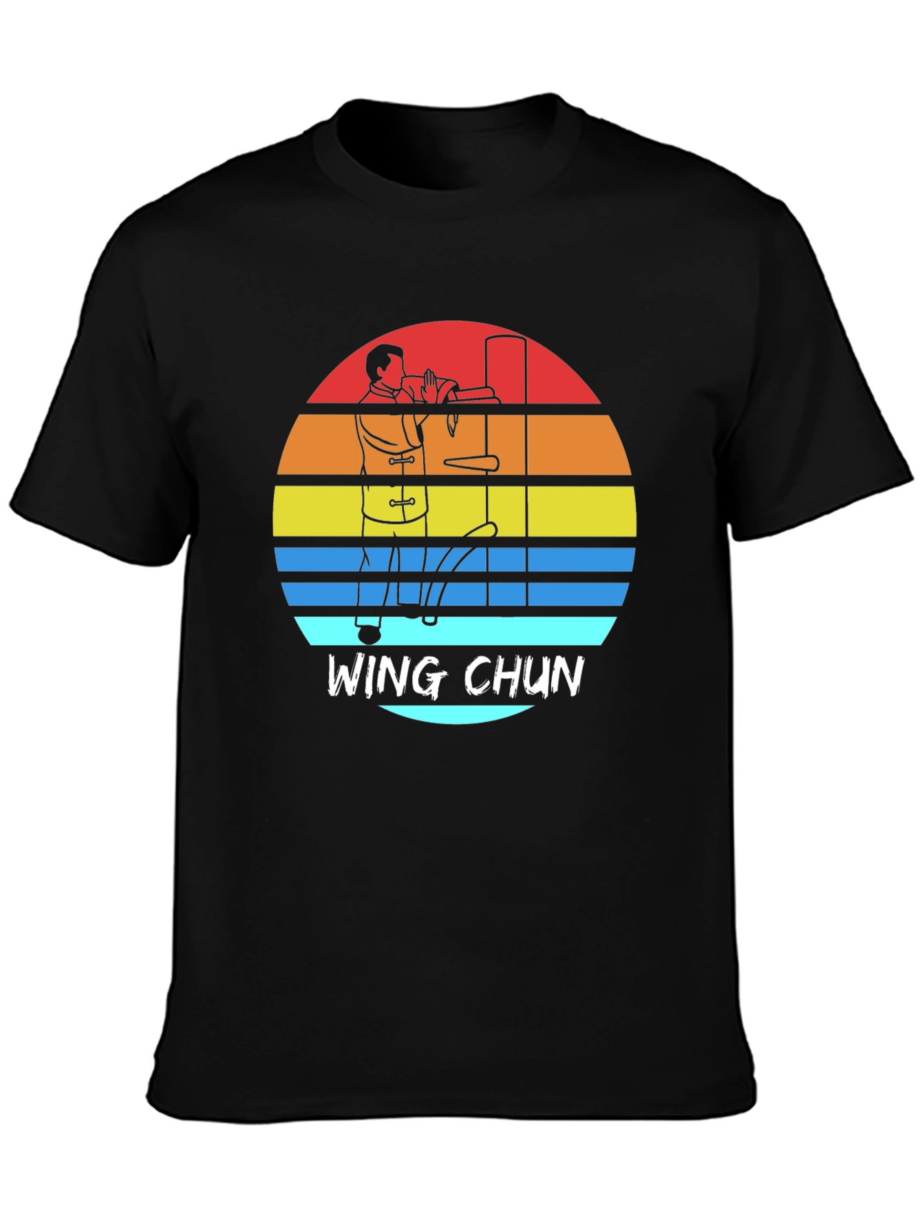 Wing Chun Sunset T-Shirt - Martial Arts Inspired Tee