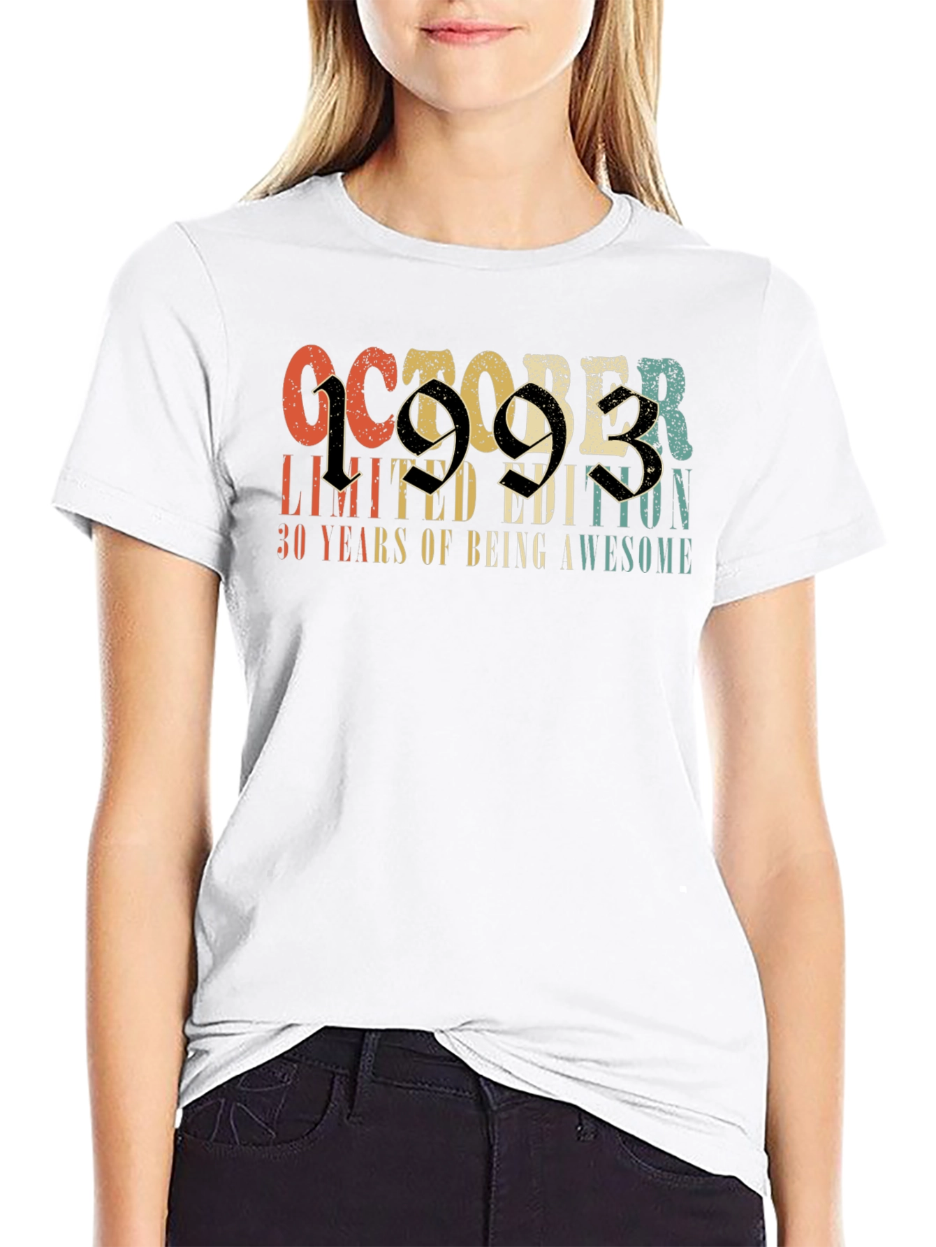 October 1993 Limited Edition 30th Birthday T-Shirt