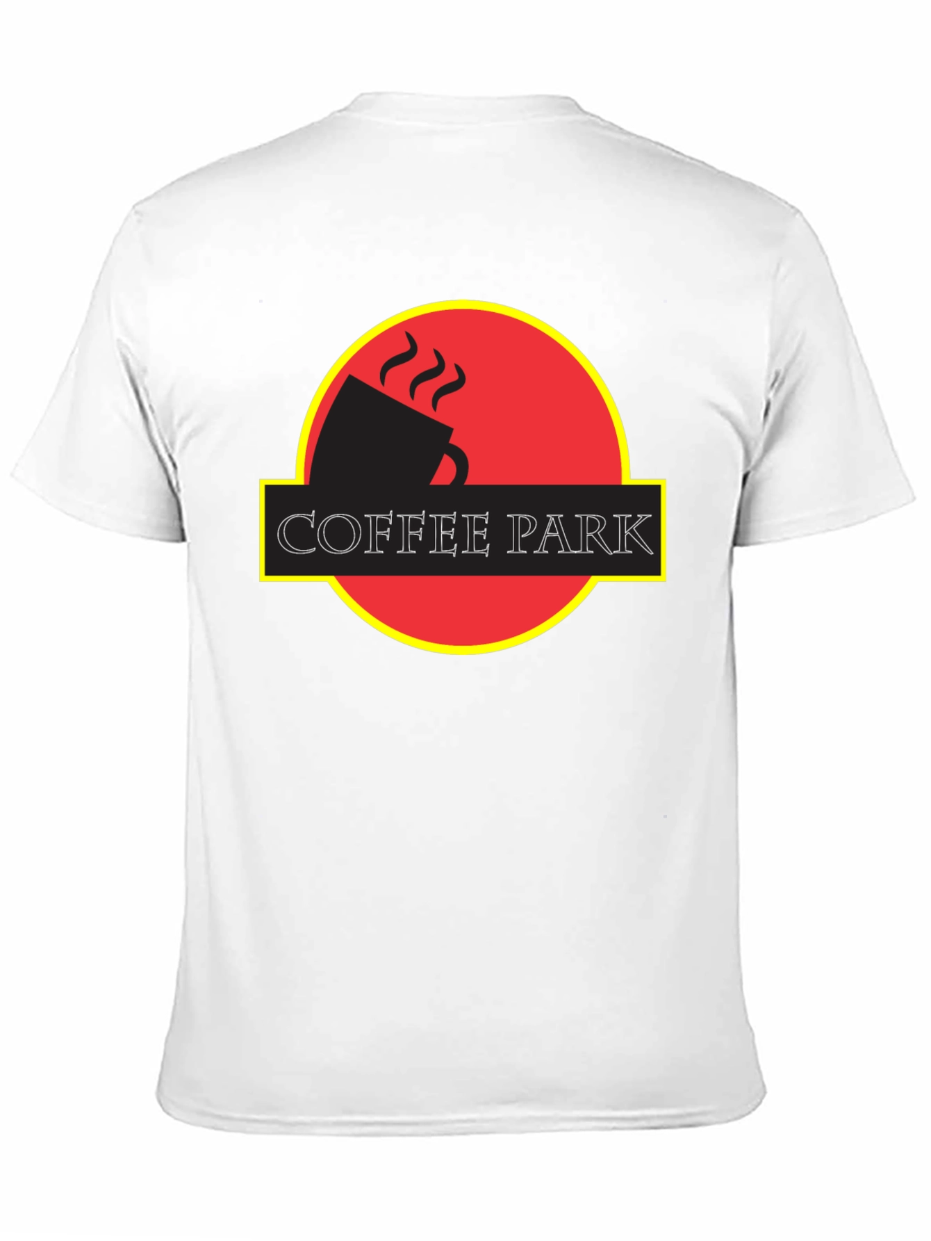 Coffee Park T-Shirt - Jurassic Parody