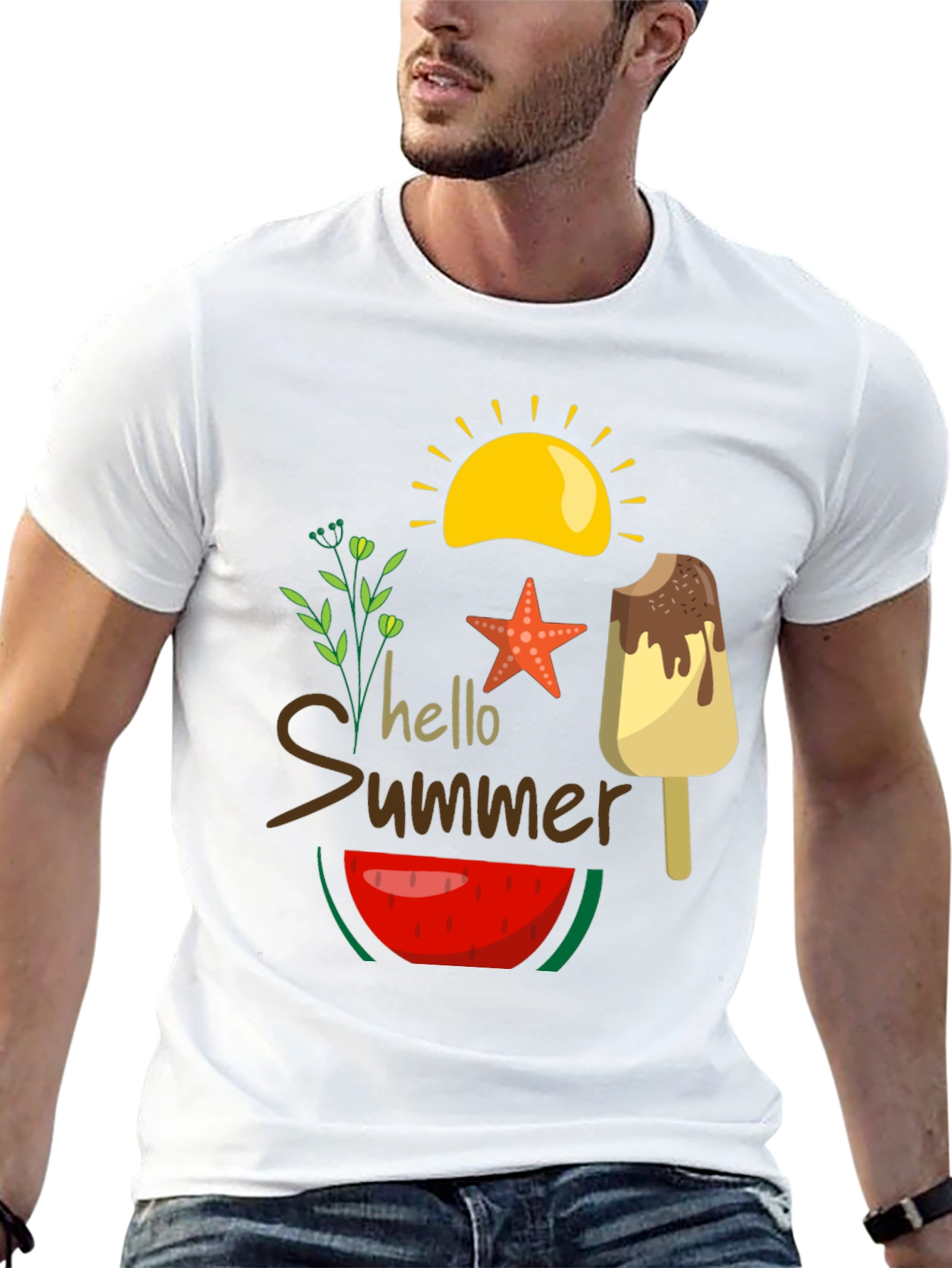 Hello Summer Graphic Tee