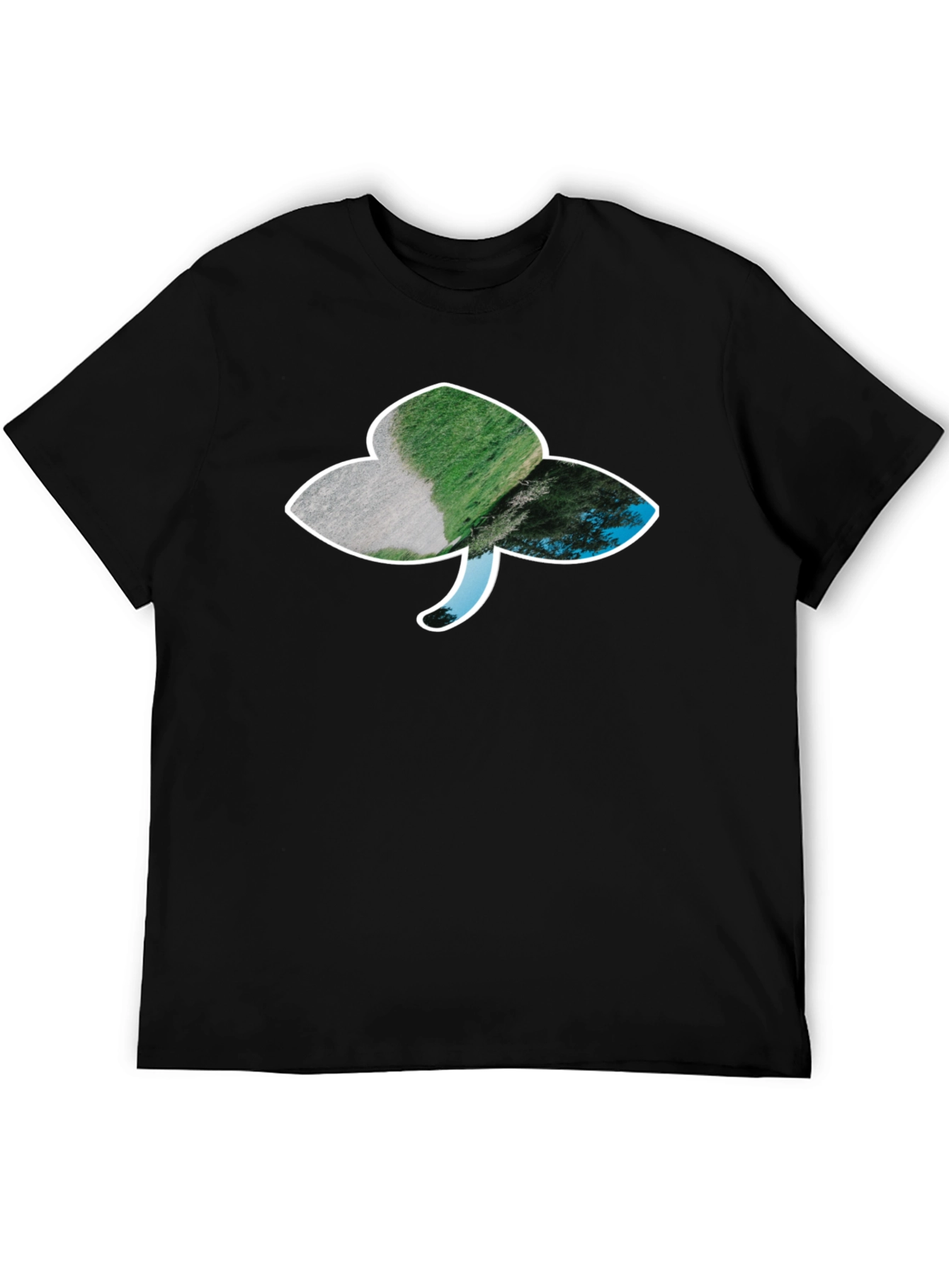 Shamrock Graphic Black T-Shirt