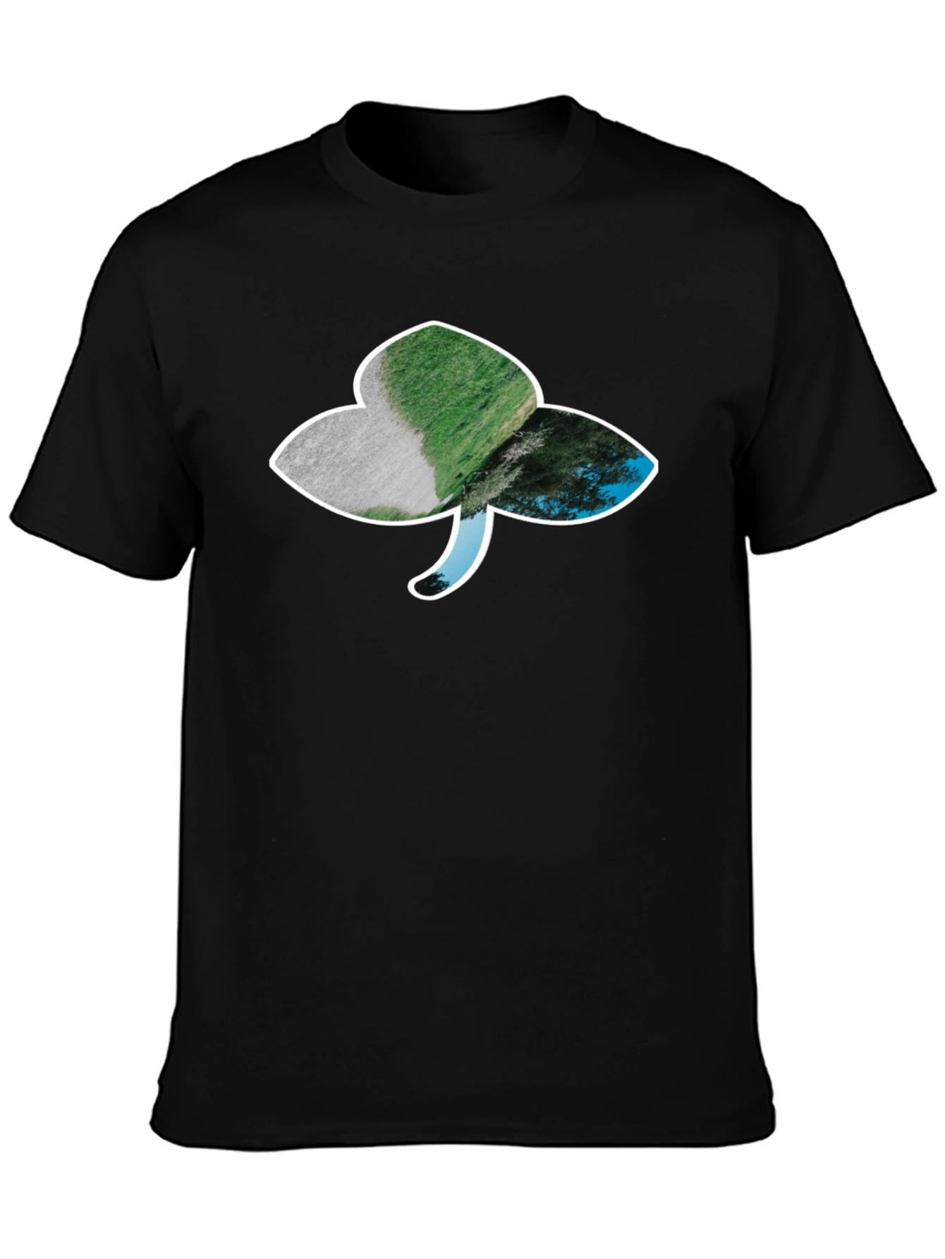 Shamrock Graphic Black T-Shirt