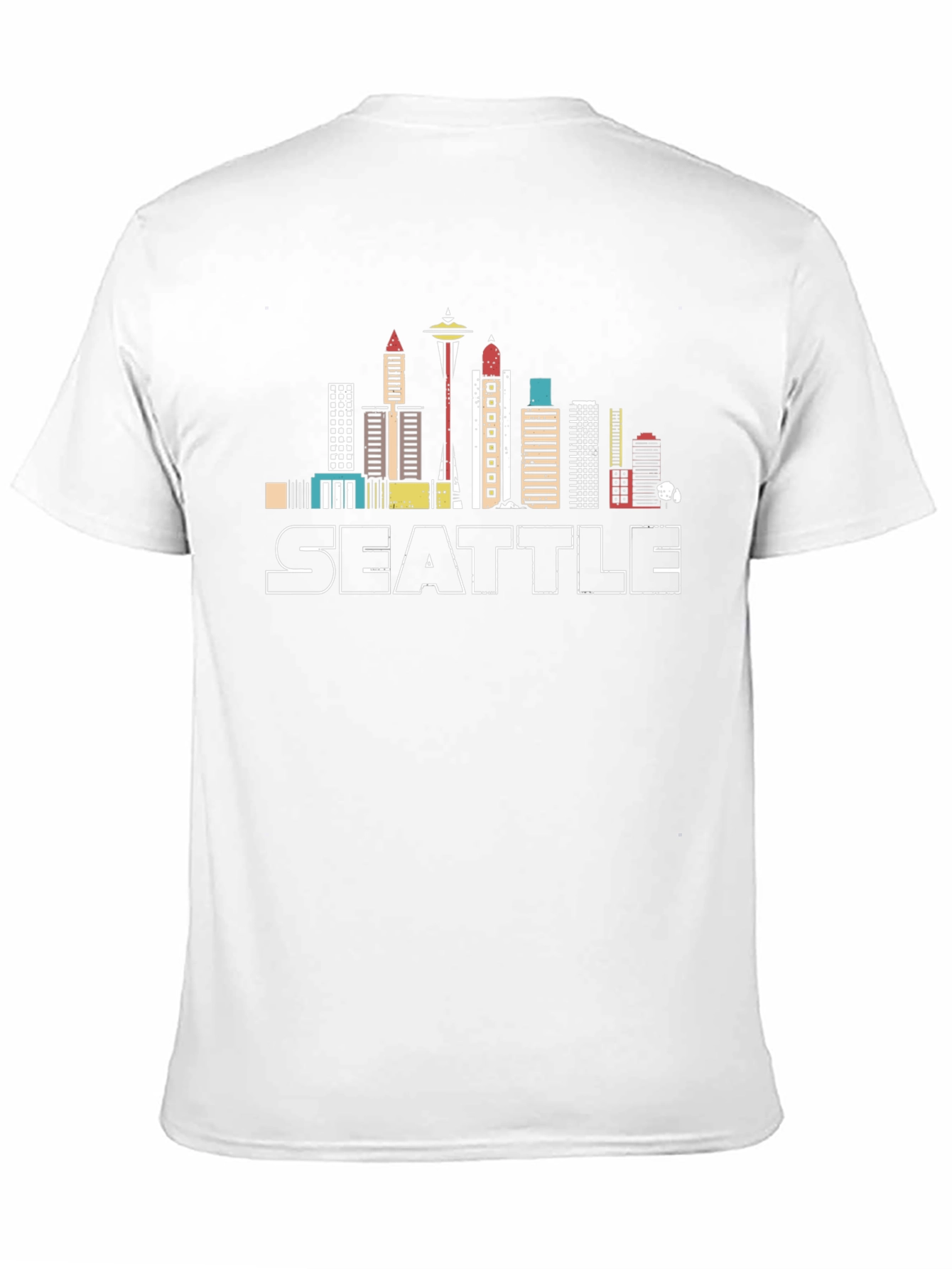 Seattle Skyline T-Shirt - Cityscape Tee