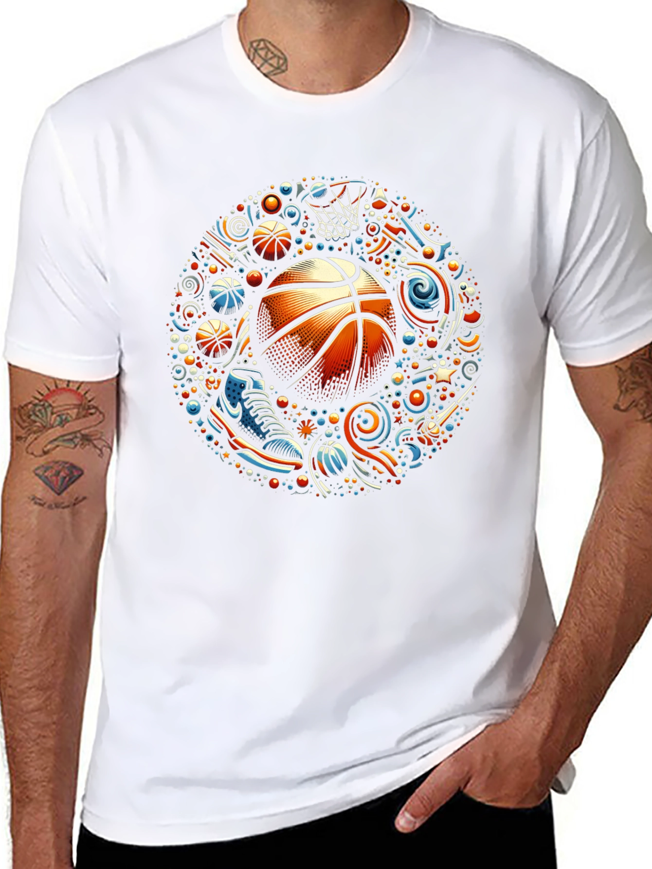 Basketball Dream T-Shirt - Unique Graphic Tee