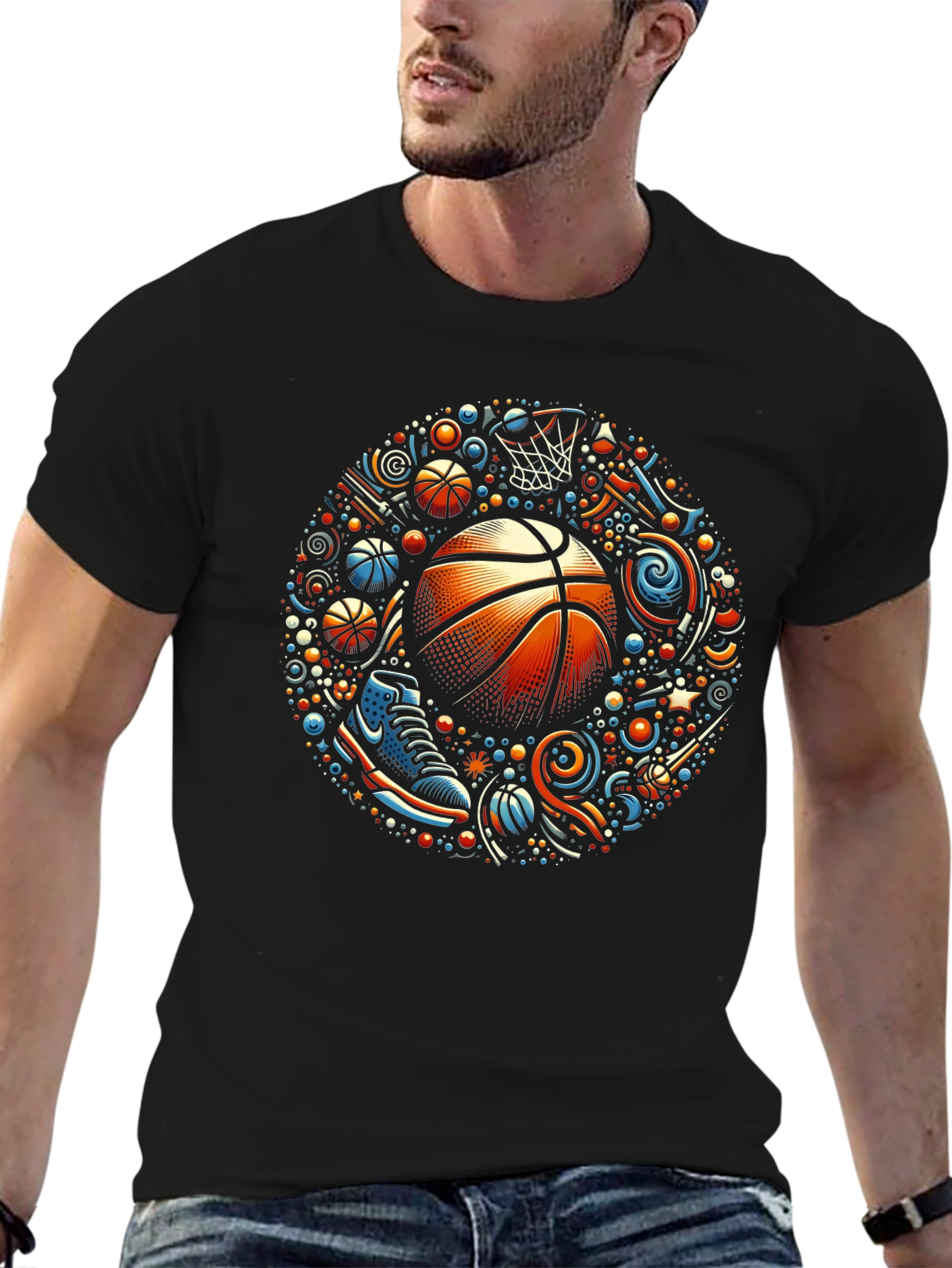 Basketball Dream T-Shirt - Unique Graphic Tee