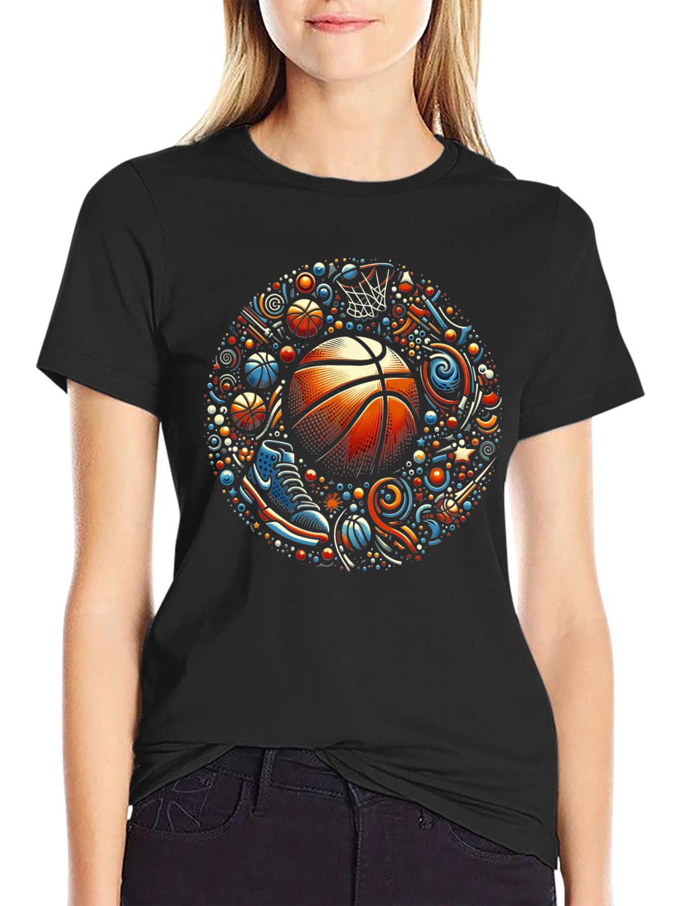 Basketball Dream T-Shirt - Unique Graphic Tee