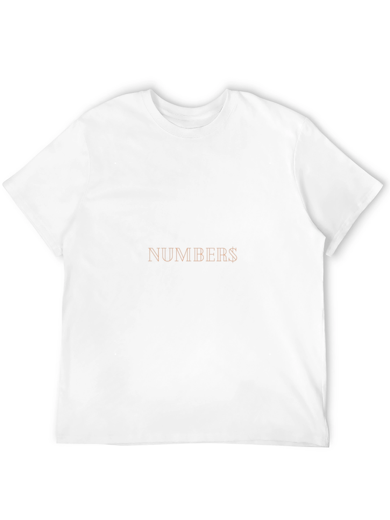 NUMBERS Graphic Tee - Modern Style