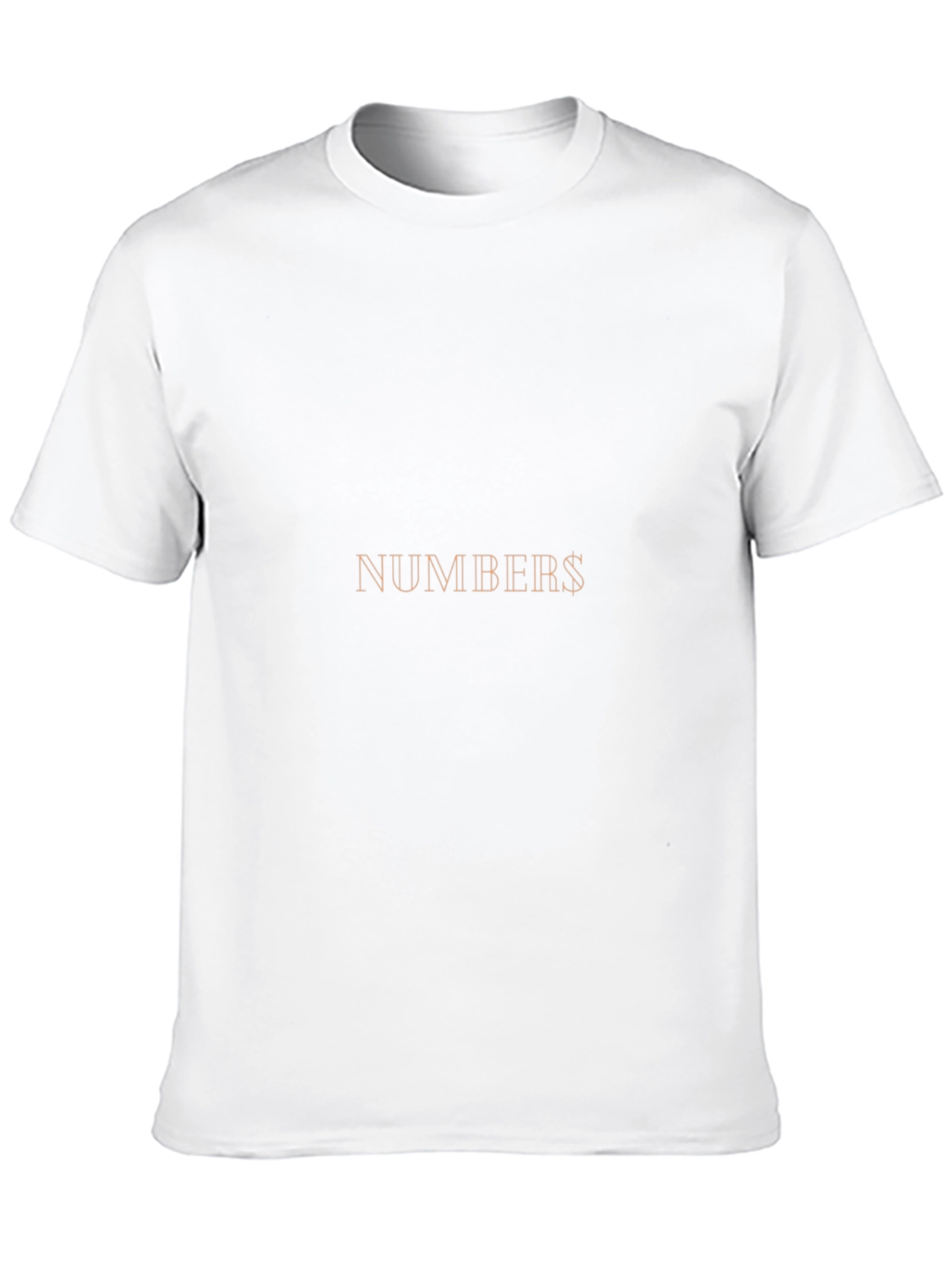 NUMBERS Graphic Tee - Modern Style