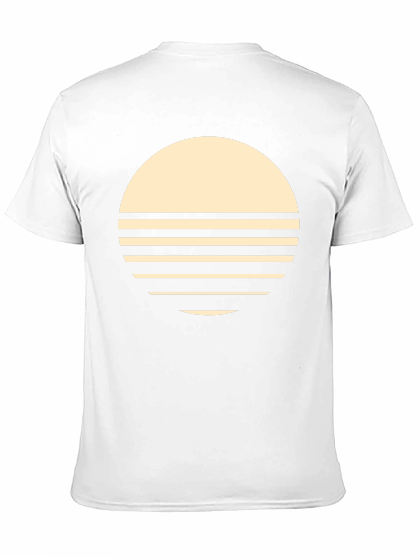 Retro Sunset Graphic Tee - Stylish Black T-Shirt