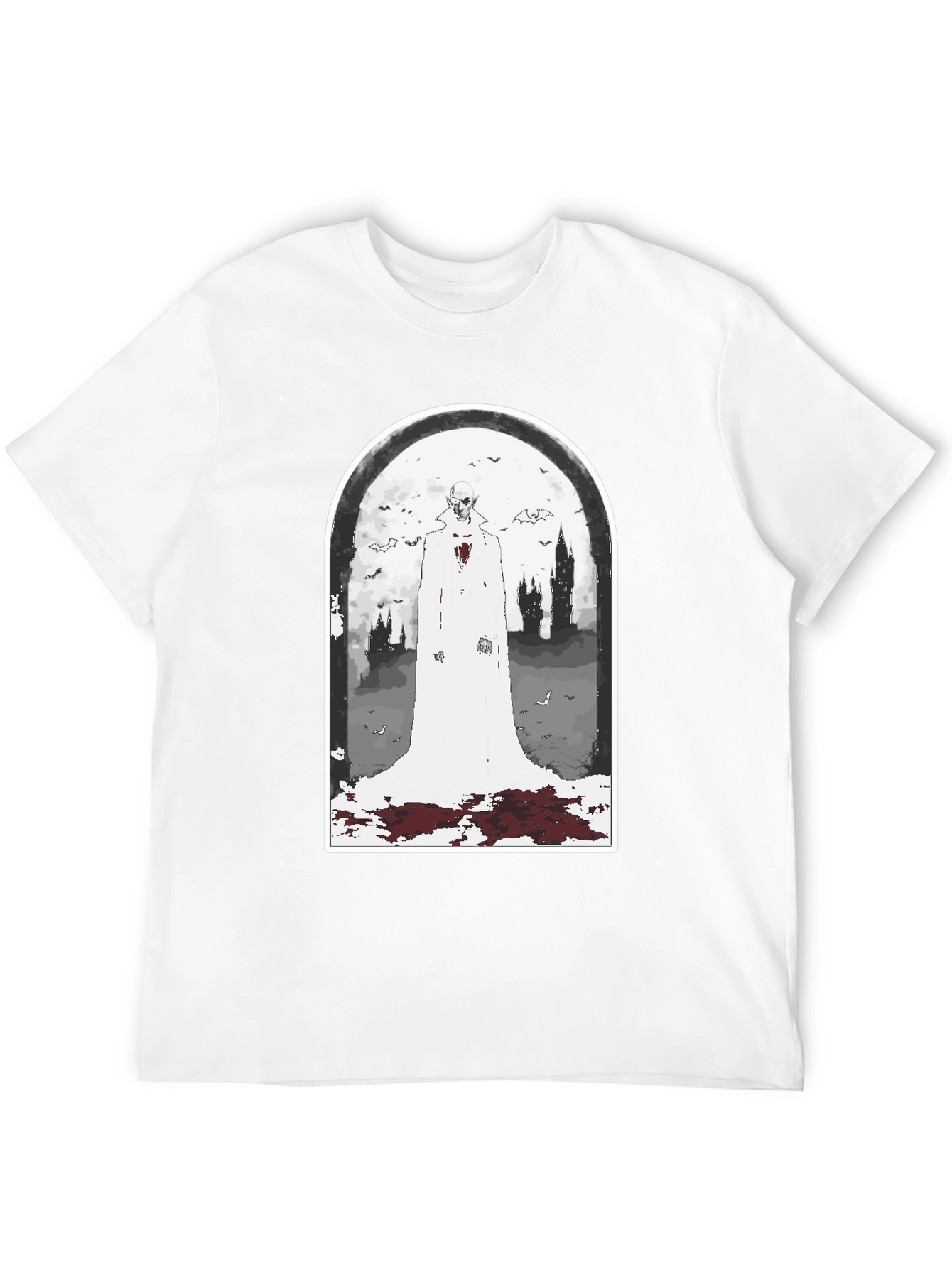 Spooky Undead Vampire T-Shirt