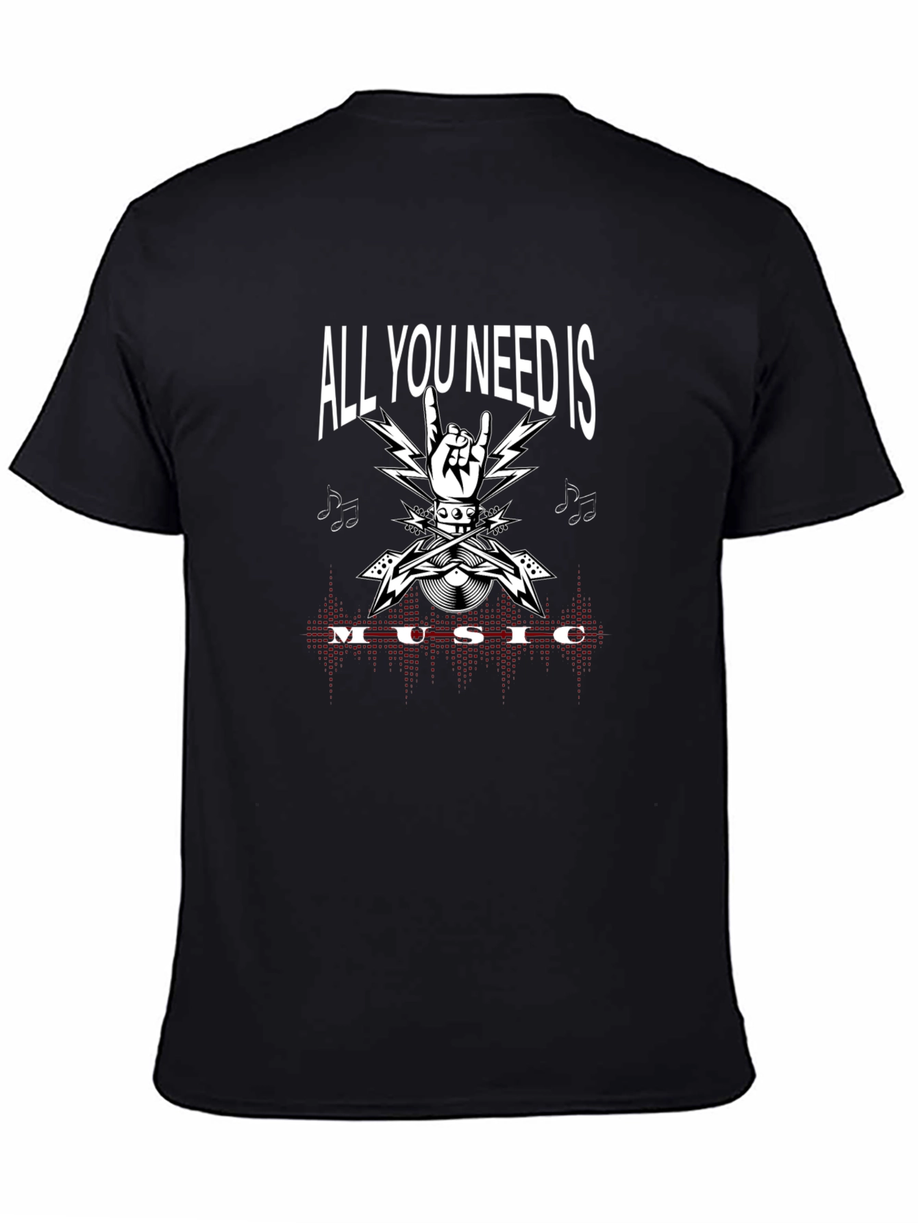 All You Need Is Music Graphic T-Shirt