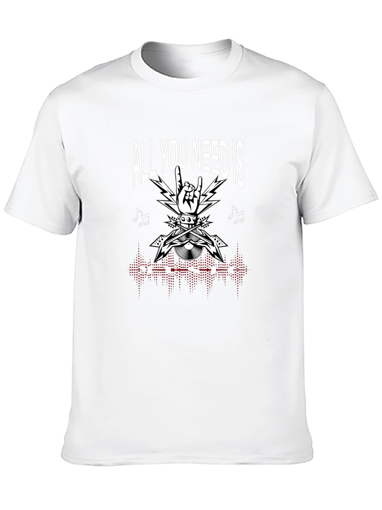 All You Need Is Music Graphic T-Shirt