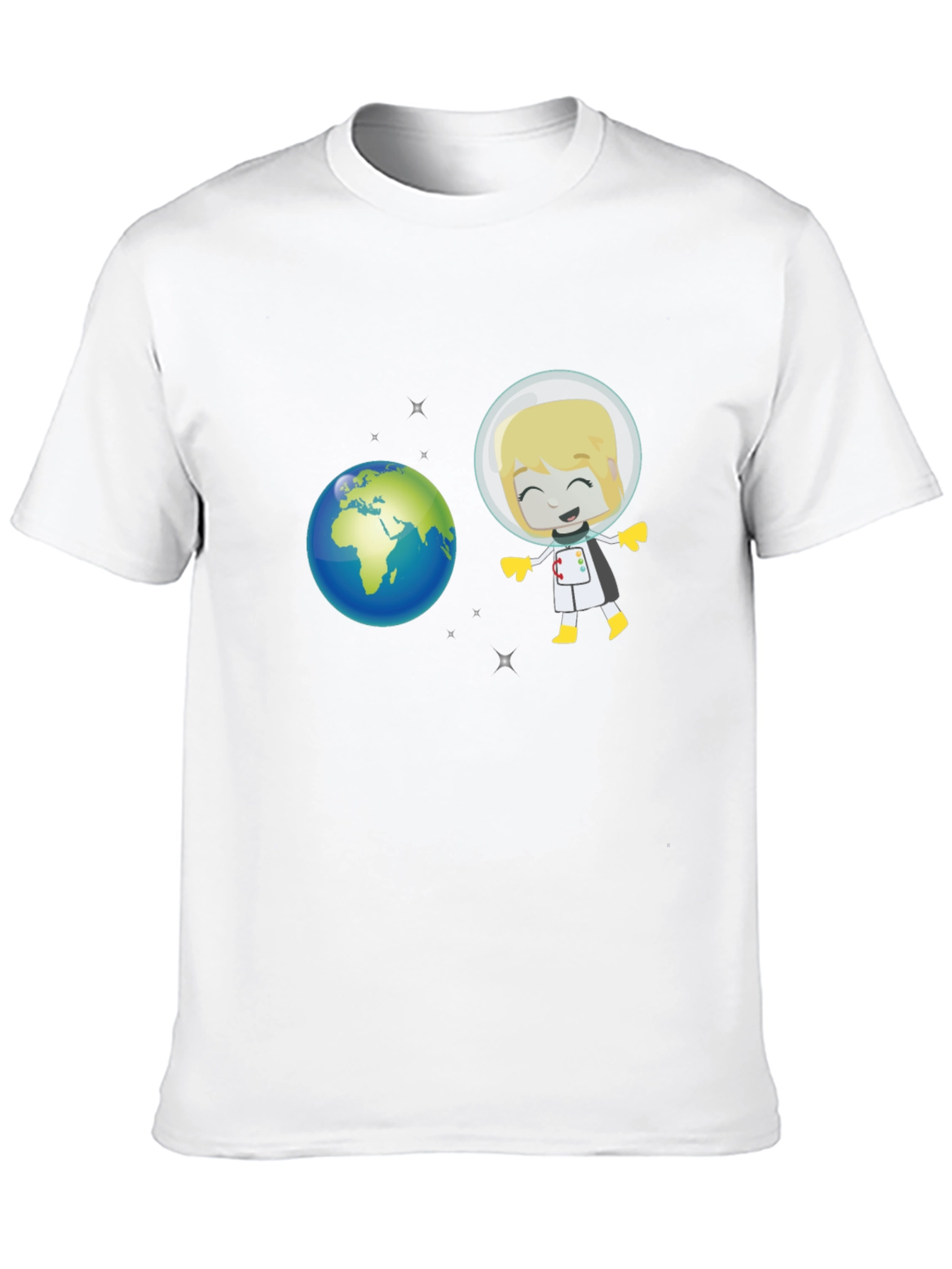 Astronaut & Earth Graphic Tee