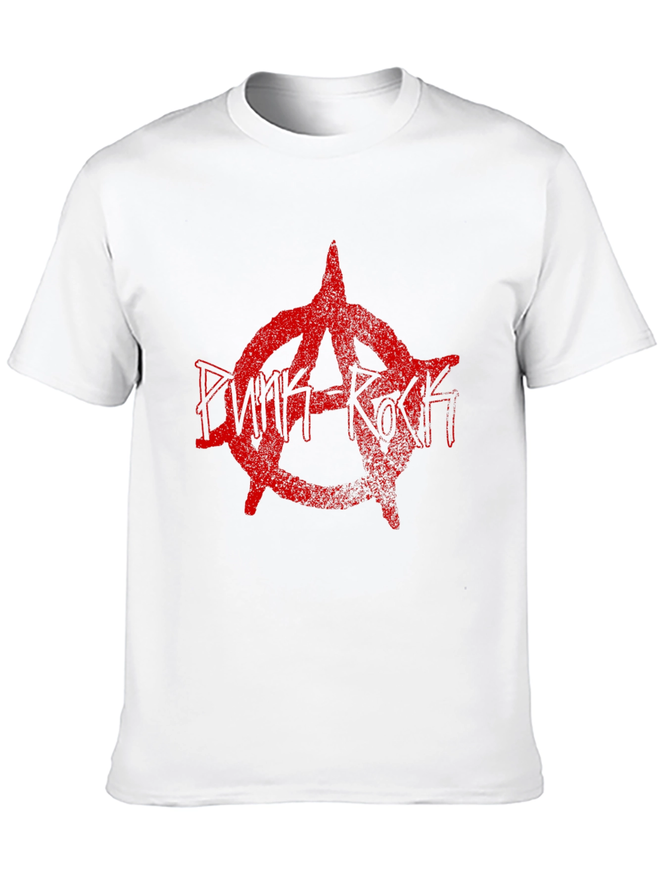 Punk Rock Anarchy Symbol Black T-Shirt