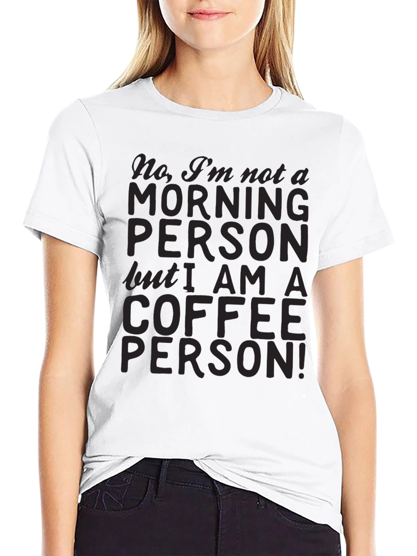 Coffee Person T-Shirt - Funny Morning Person Tee