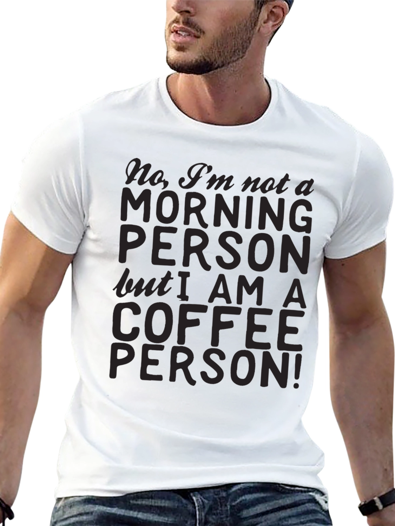 Coffee Person T-Shirt - Funny Morning Person Tee