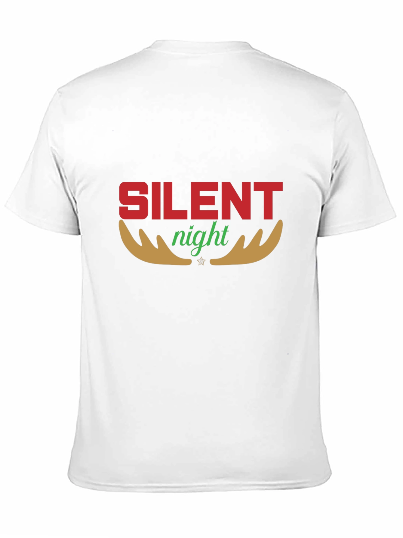 Silent Night Holiday Graphic Tee