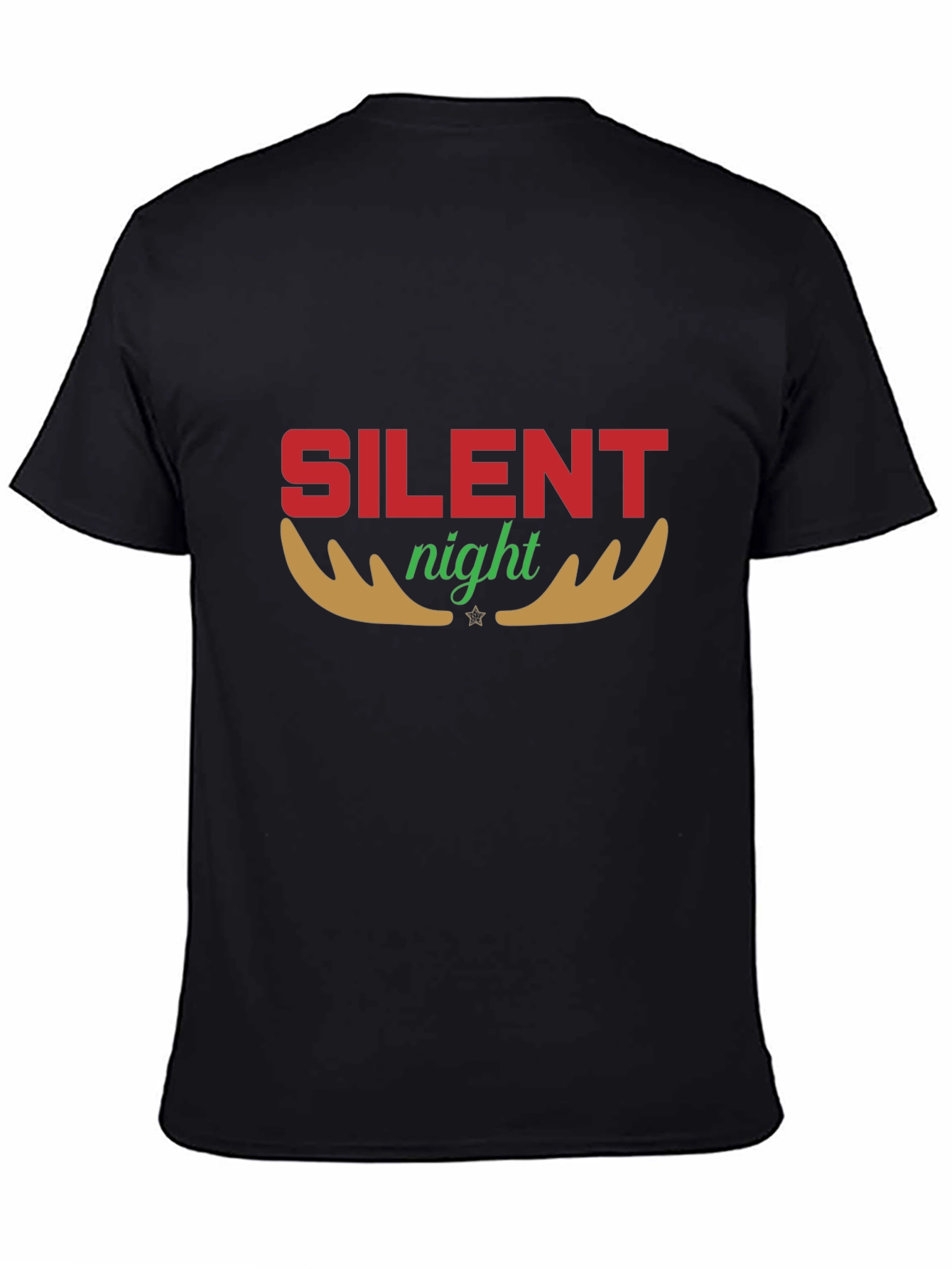 Silent Night Holiday Graphic Tee
