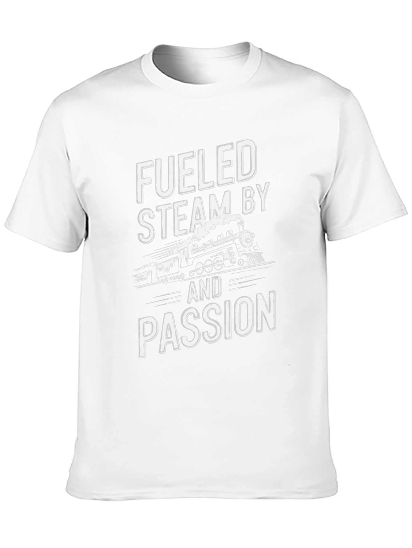 Fueled By Steam & Passion Black T-Shirt