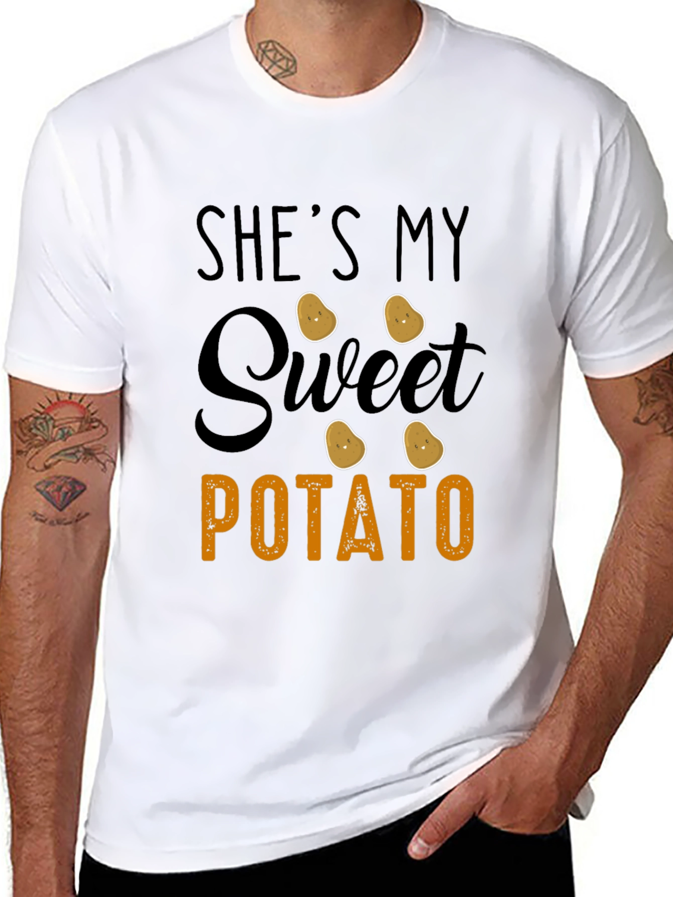 Shes My Sweet Potato Graphic Tee