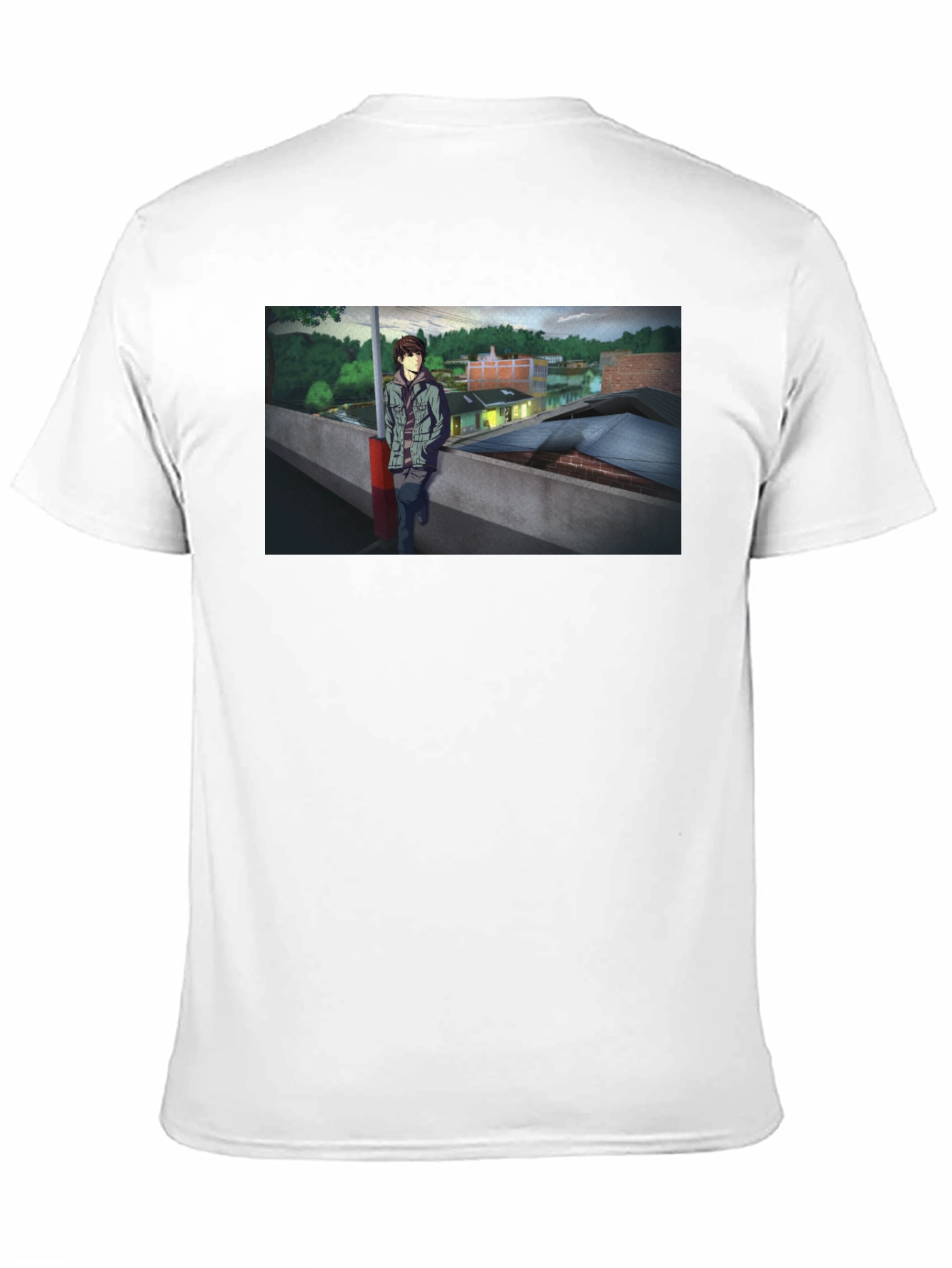 Anime Scene Graphic Tee - Urban Style
