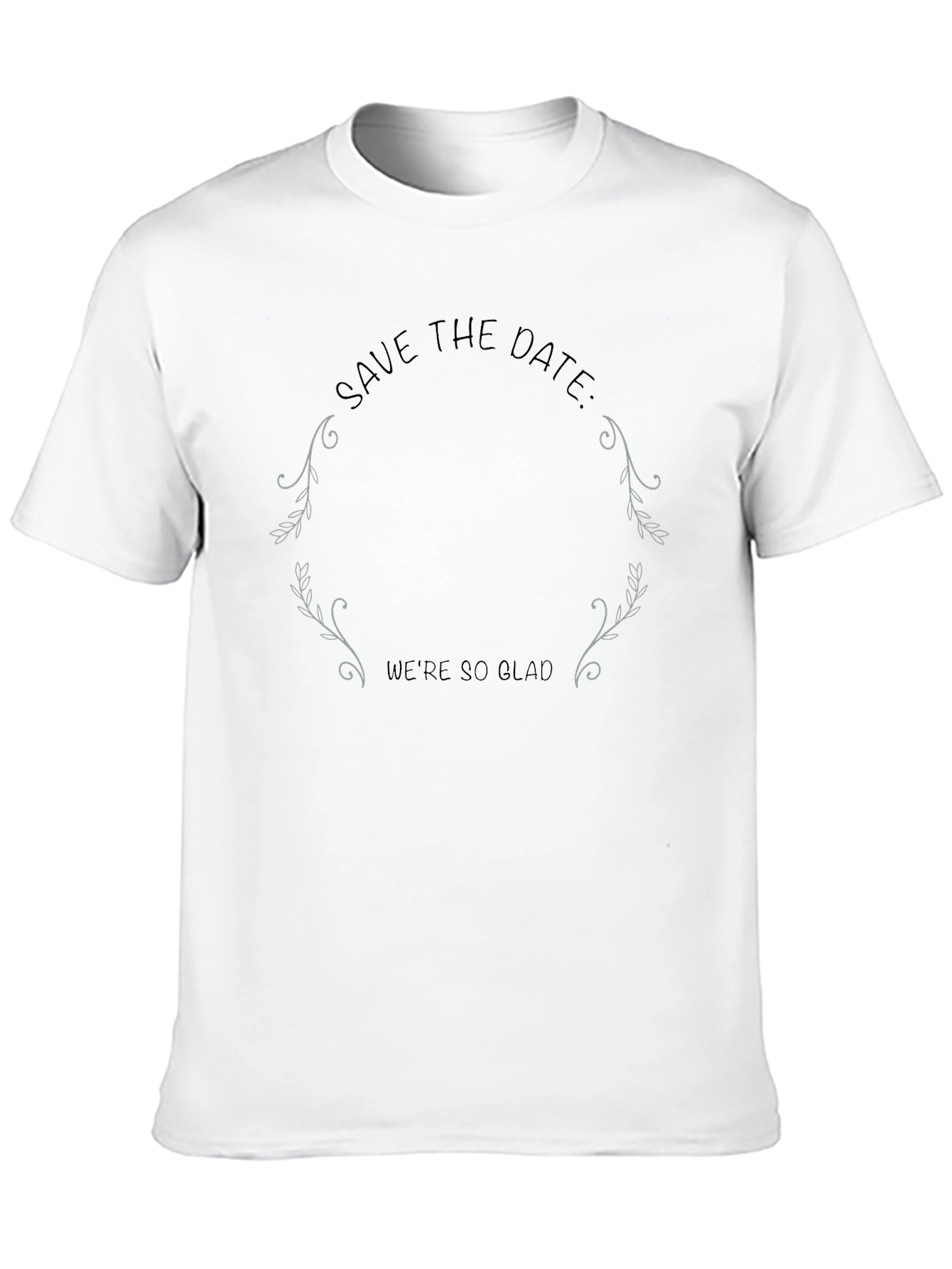 Save the Date: Custom Event T-Shirt